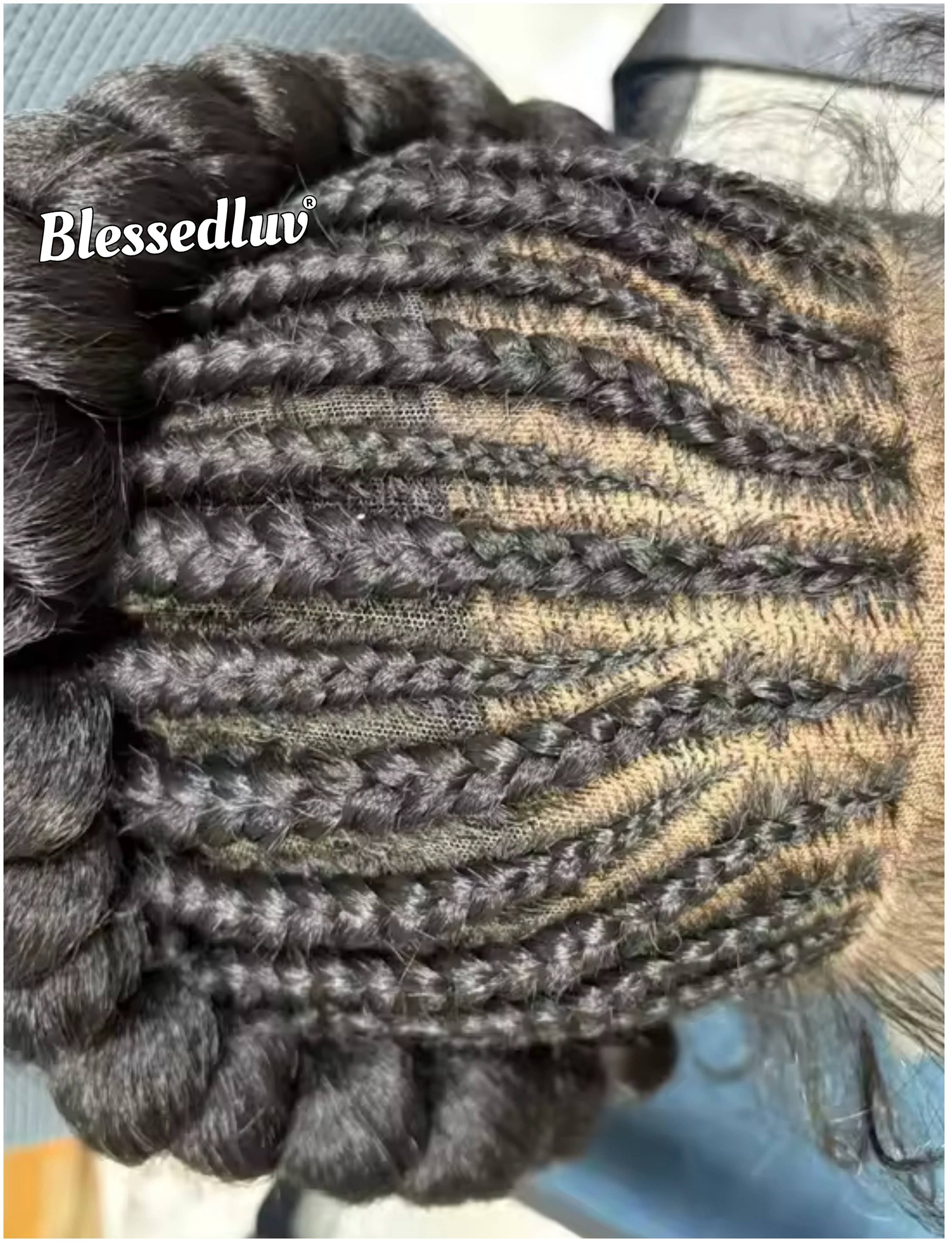 Adanna - Bantu Braids Full Lace Wig-Wig-Blessedluv.com-Brazilianweave.com