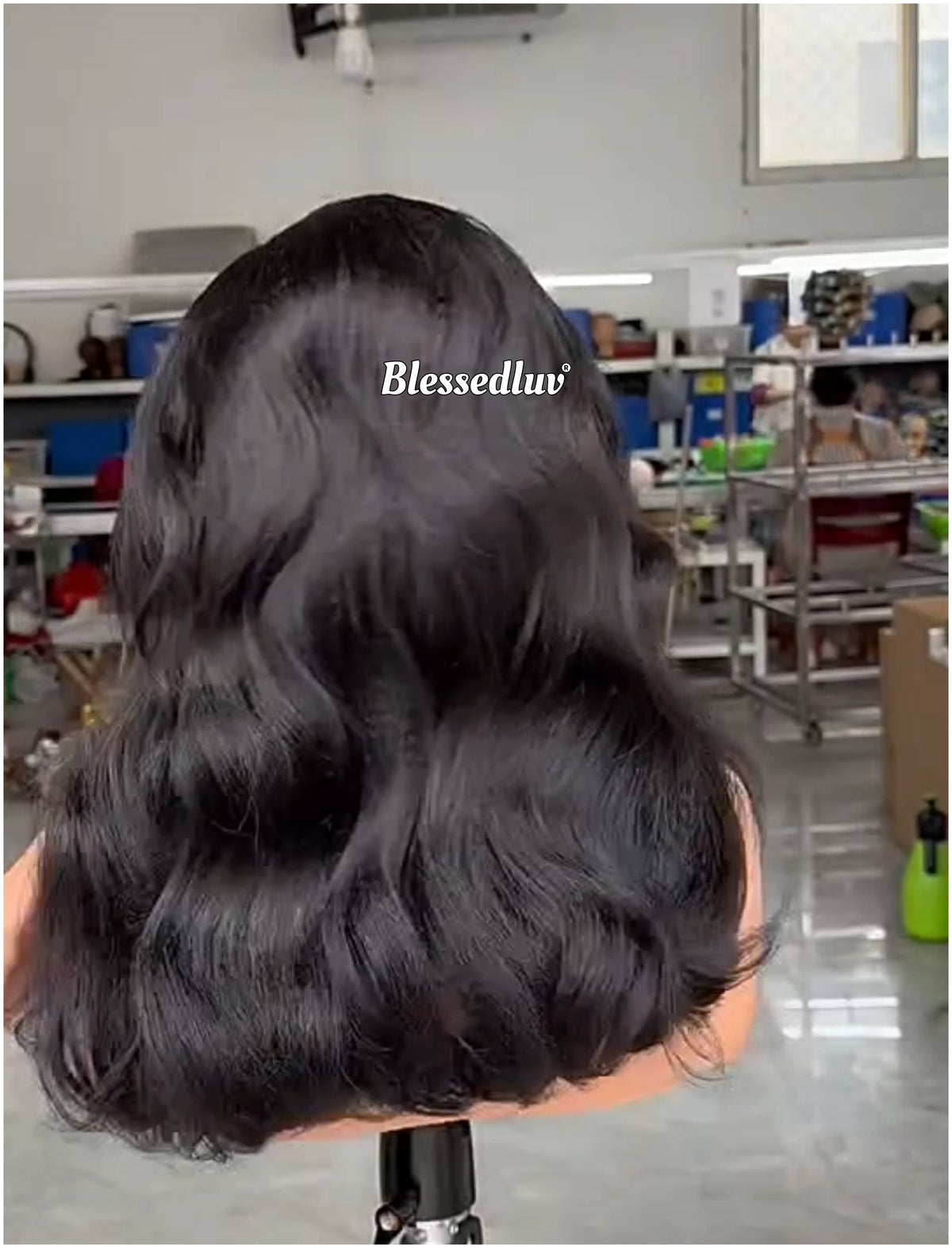 Robin – Textured Wavy Wig | Choose Lagos Hairline or Standard Hairline-Wig-Blessedluv.com-Brazilianweave.com