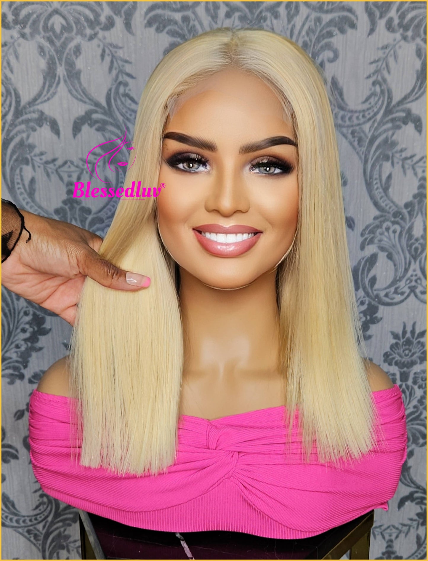 Tesser - Ombre Blonde European Hair - Lace Wig SALE-www.blessedluv.com-Brazilianweave.com