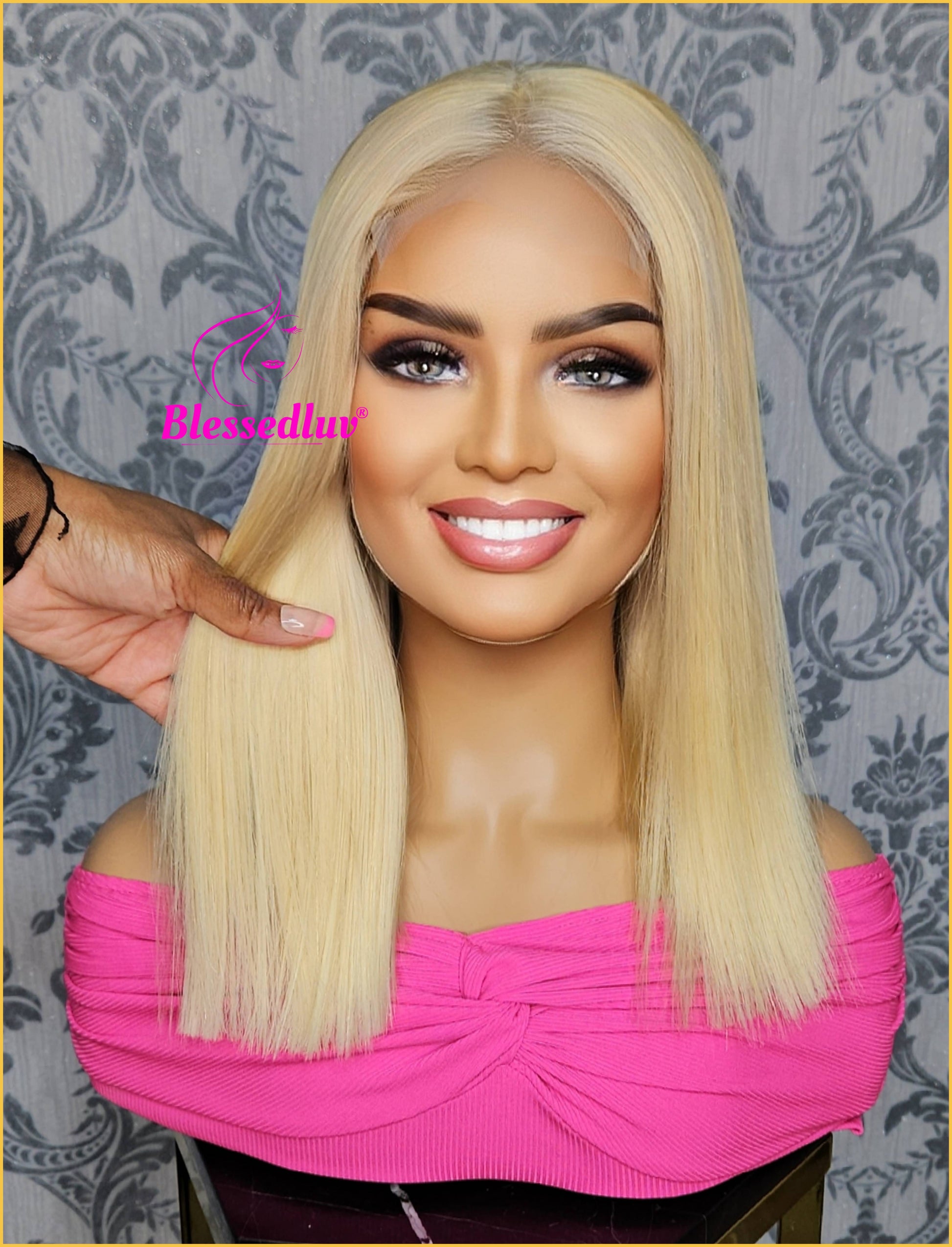 Tesser - Ombre Blonde European Hair - Lace Wig SALE-www.blessedluv.com-Brazilianweave.com