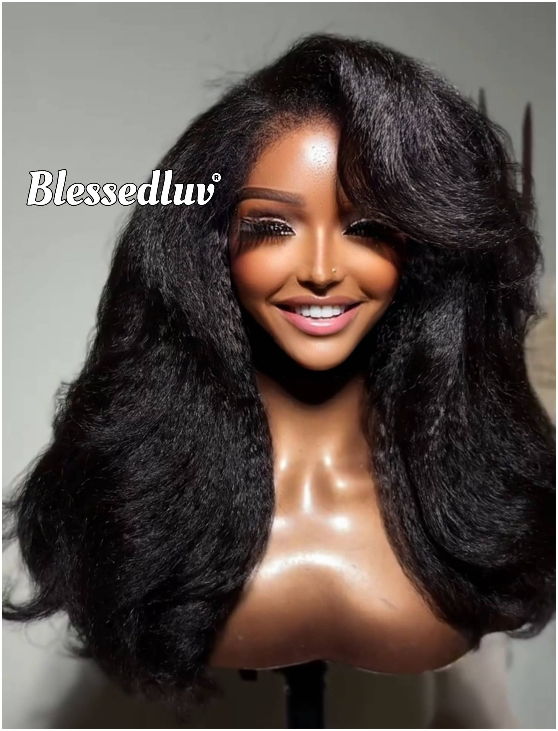 Abi - 4c Texture Ventilated Kinky Wig-Blessedluv.com-Brazilianweave.com