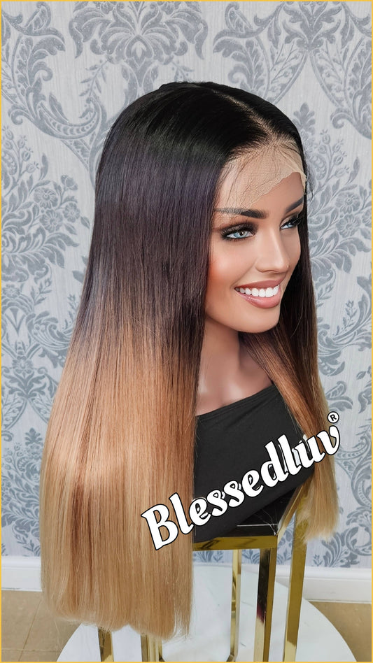 Elsie – 13x6 Premium Human Hair Blend Wig-Wig-Blessedluv.com-Brazilianweave.com