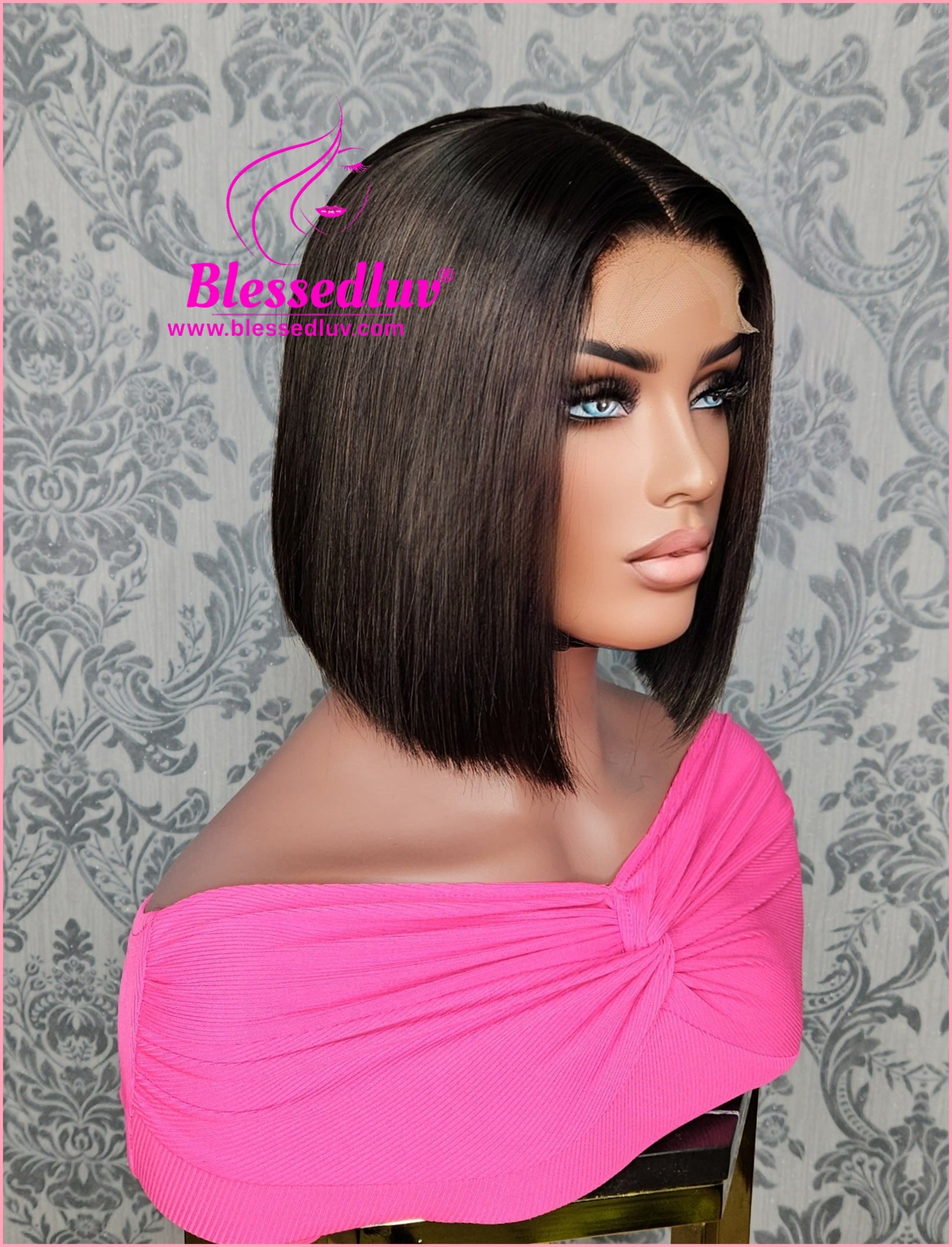 Julie - 4x4 Double Drawn Lace Glueless Closure HD Wig - SALE-Wig-Blessedluv.com-Brazilianweave.com
