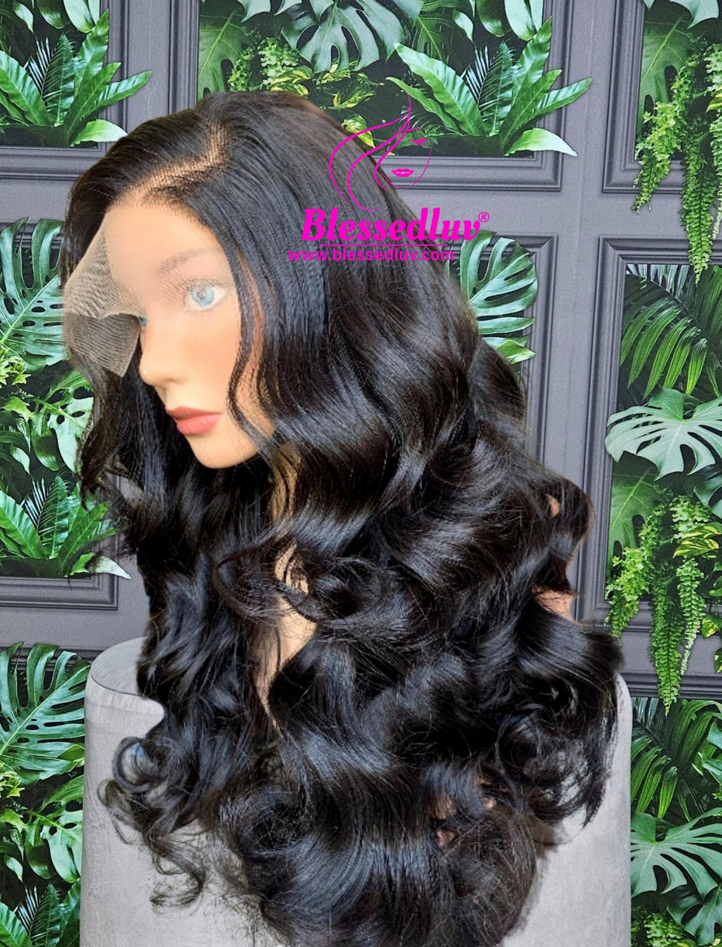 Habibi - Luxury Bouncy Curls - Super Double Drawn Wig - Last 5 Years+-WIG-www.blessedluv.com-Brazilianweave.com