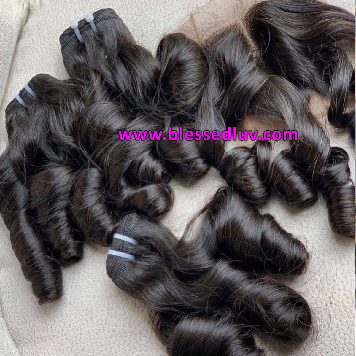 Bouncy Curl - Luxury Bone Straight Super Double Drawn - Last 5 Years+ -SALE STOCK