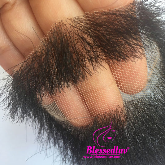 Samson - Lace Man Beard and Moustache-Blessedluv.com-Brazilianweave.com