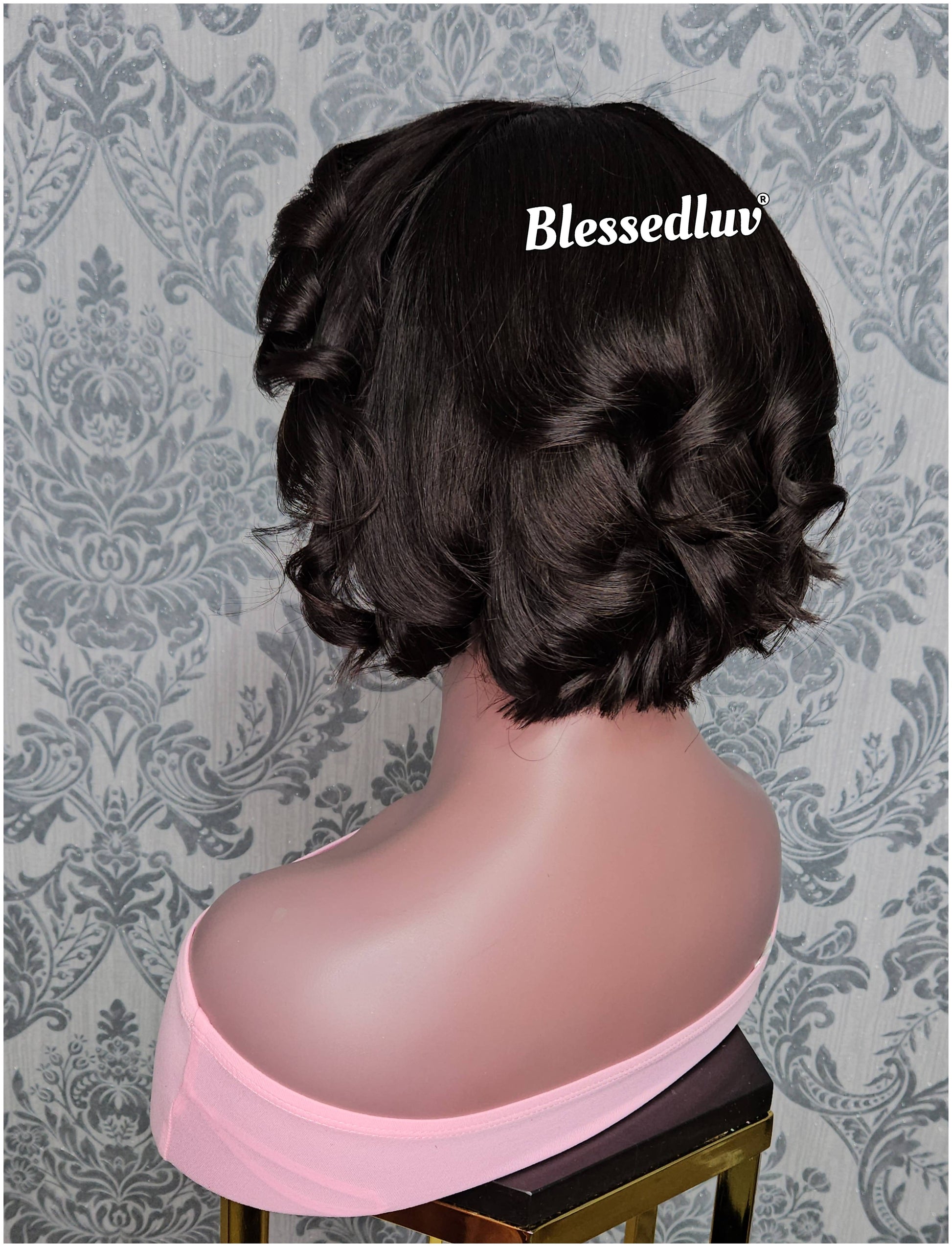 Rachel - Silky Yaki Glueless Lace Frontal Wig-Wig-Blessedluv.com-Brazilianweave.com