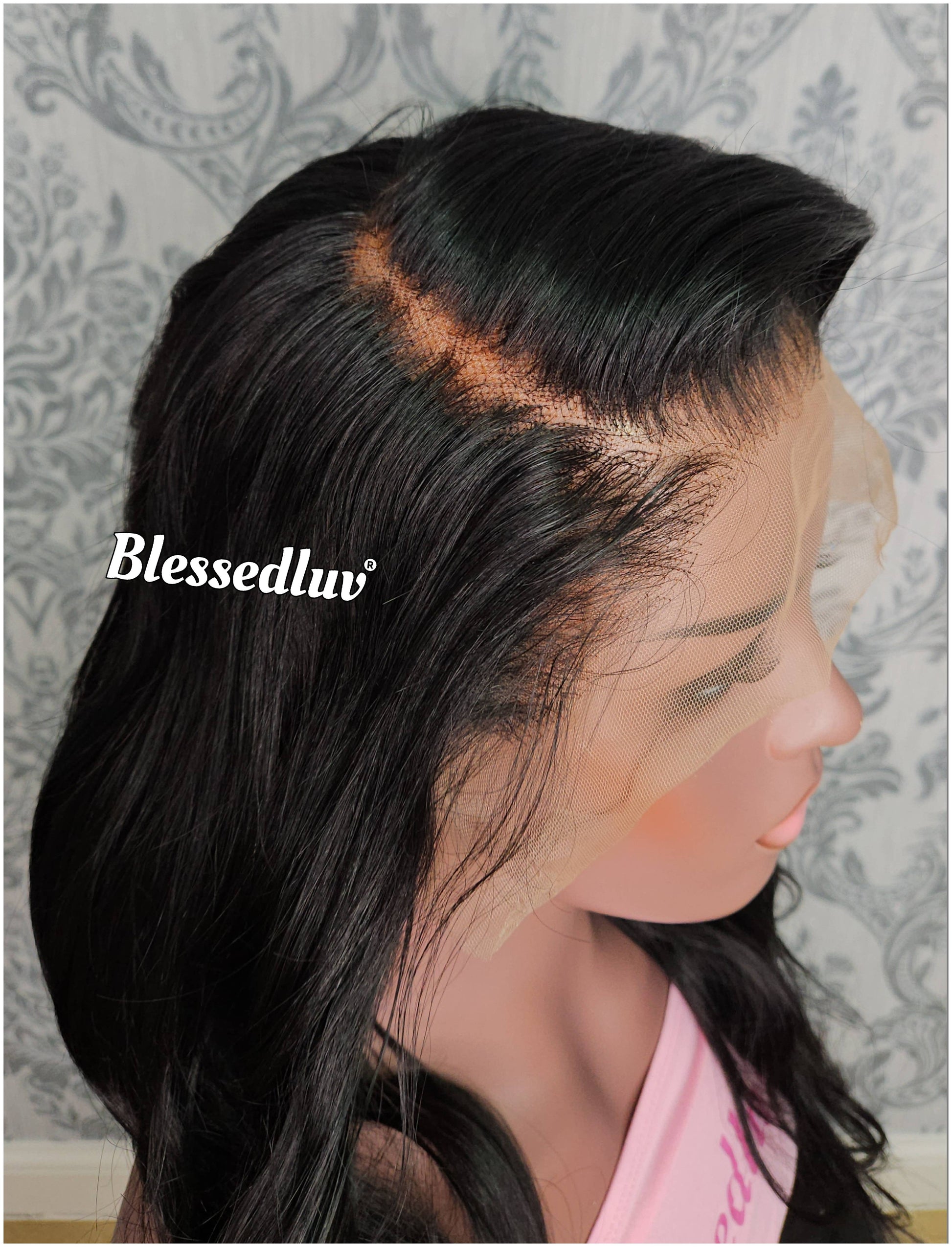 Rebecca - Colour #1 HD Lace Frontal Straight Glueless Wig-Wig-Blessedluv.com-Brazilianweave.com