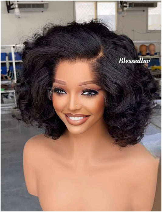 Qanita – Textured Bouncy Curls Wig | Choose Lagos Hairline or Standard Hairline