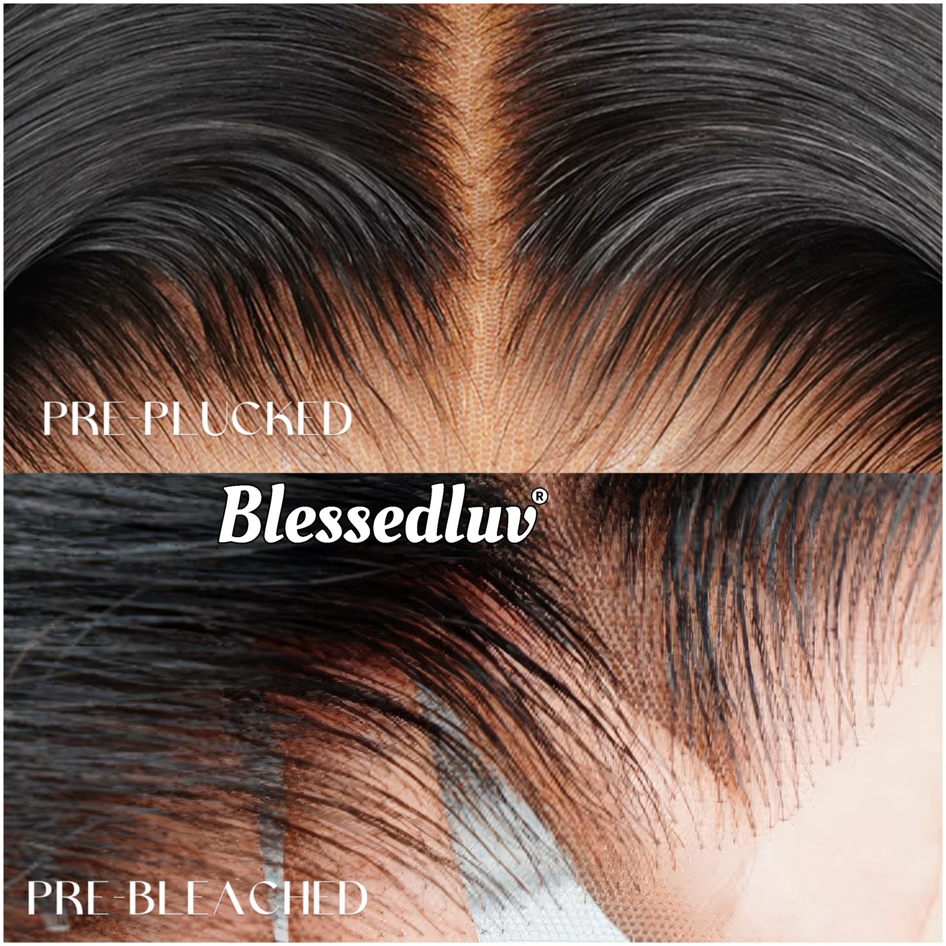 Rachel – Glueless Bangs Layered HD Closure Lace Wig , Ready to Wear-Blessedluv.com-Brazilianweave.com