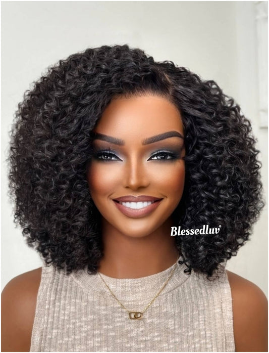 Ayisha - Curly Texture Ventilated Glueless-Blessedluv.com-Brazilianweave.com