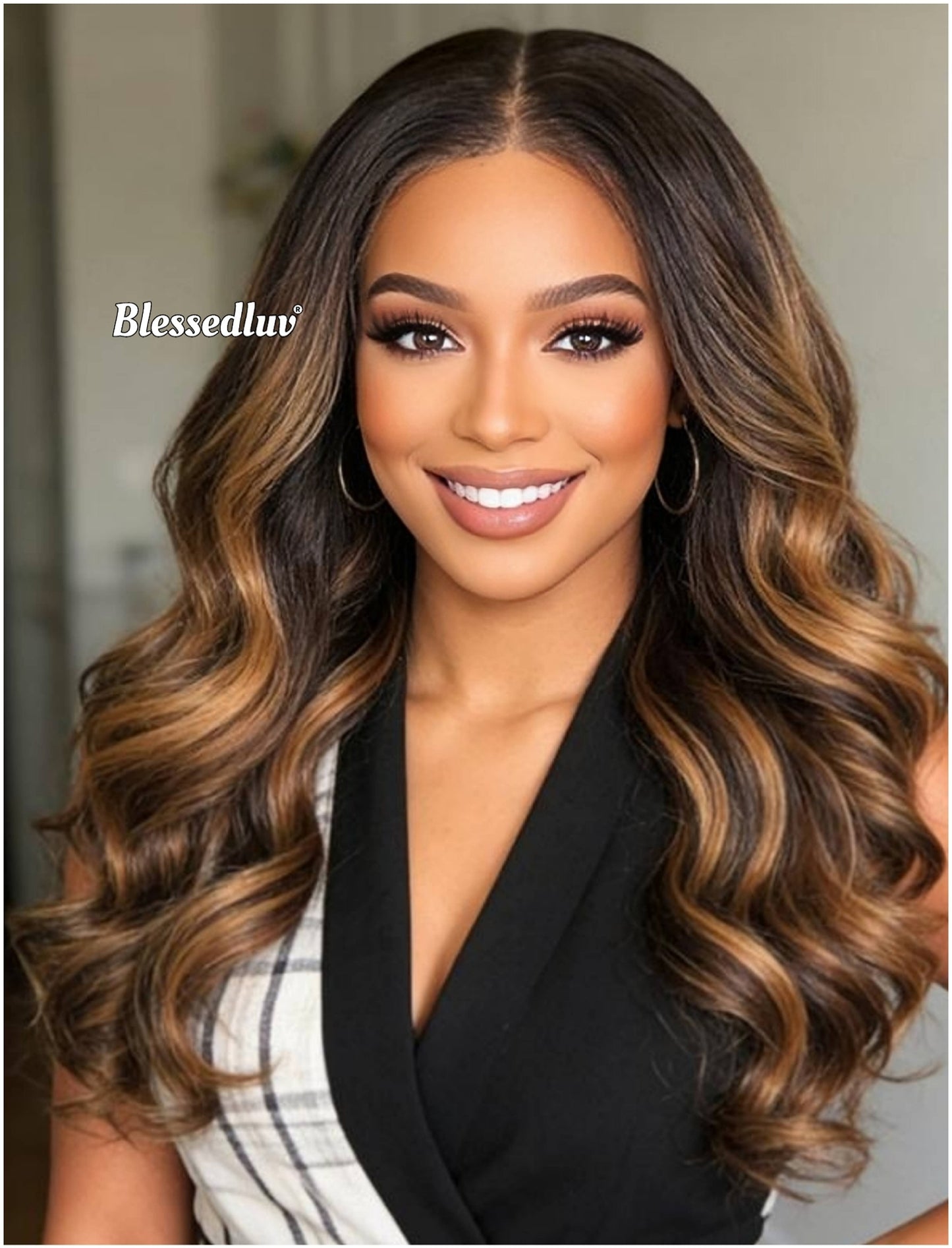 Aaliyah – 9x6 Premium Human Hair Blend Wig-Wig-Blessedluv.com-Brazilianweave.com