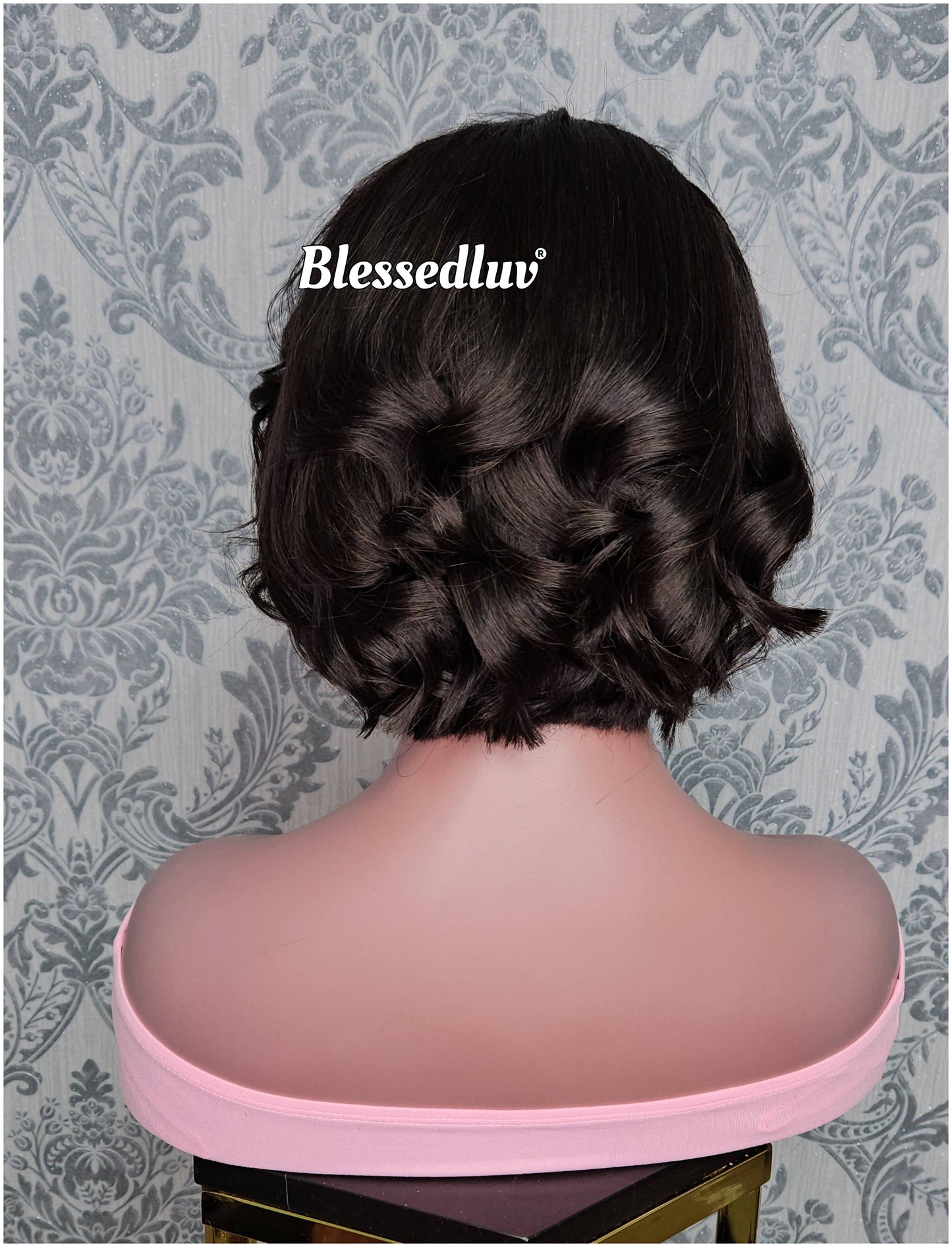 Rachel - Silky Yaki Glueless Lace Frontal Wig-Wig-Blessedluv.com-Brazilianweave.com