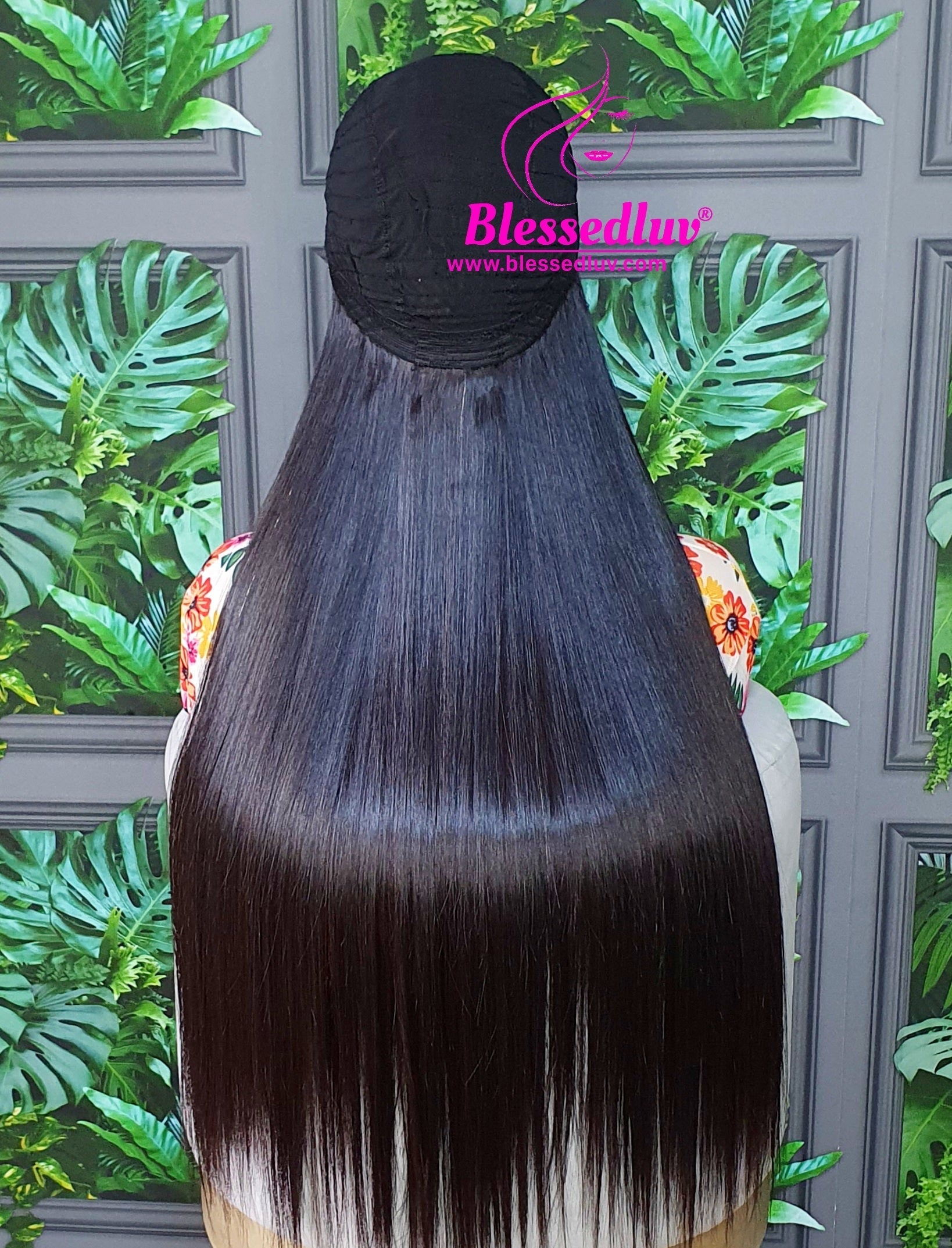 Dubai - Bone Straight Luxury Super Double Drawn Wig - Last 6 years+-Blessedluv.com-Brazilianweave.com