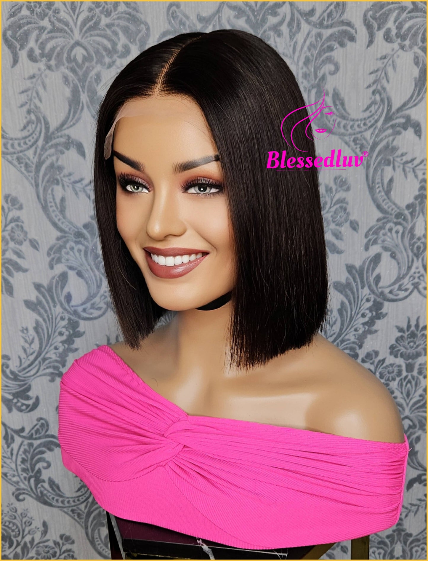 Christy - Lace Frontal Bob Wig-Wig-Blessedluv.com-Brazilianweave.com