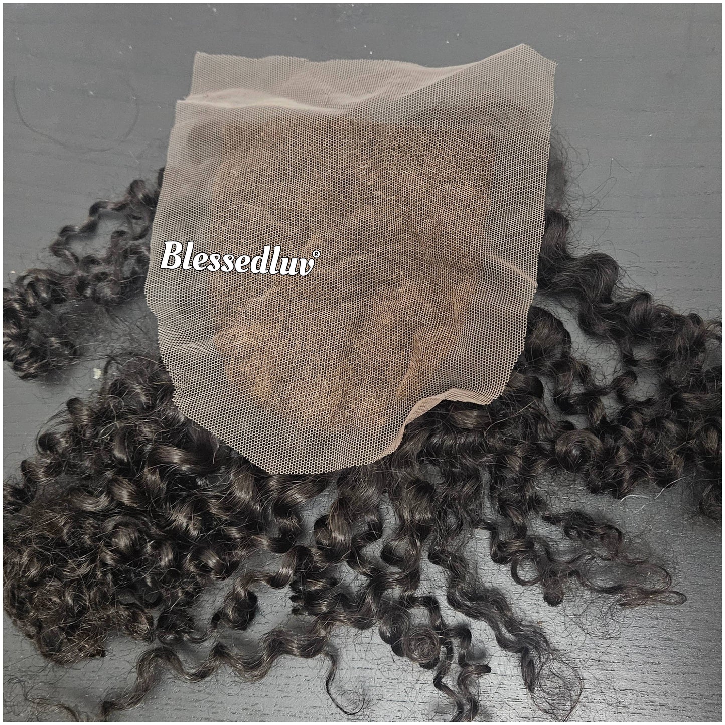 Curly 4x4 Lace Closure - Swiss Lace-Wigs-Blessedluv.com-Brazilianweave.com