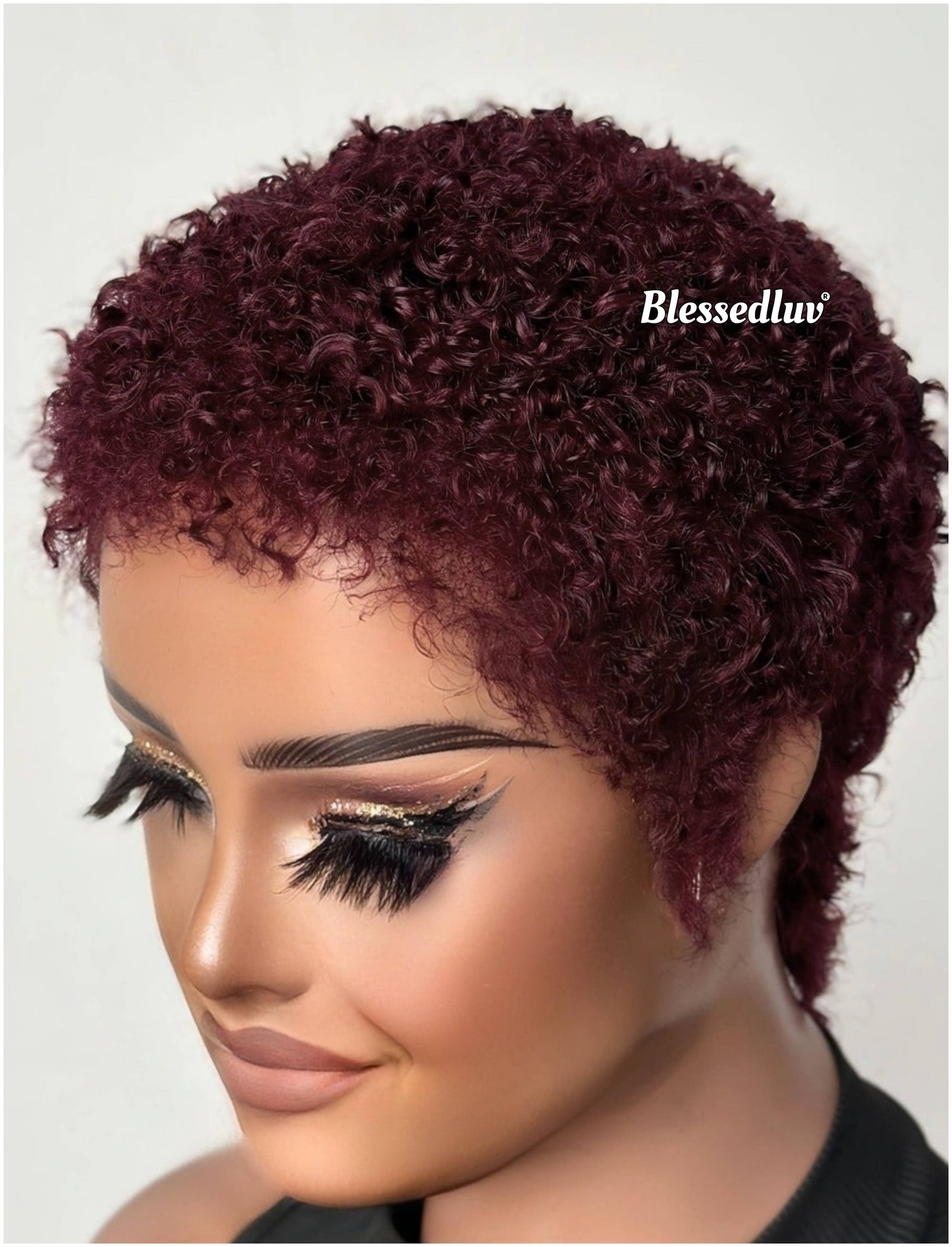 Luna – Pixie Cut No Lace Glueless, Ready to Wear-Blessedluv.com-Brazilianweave.com