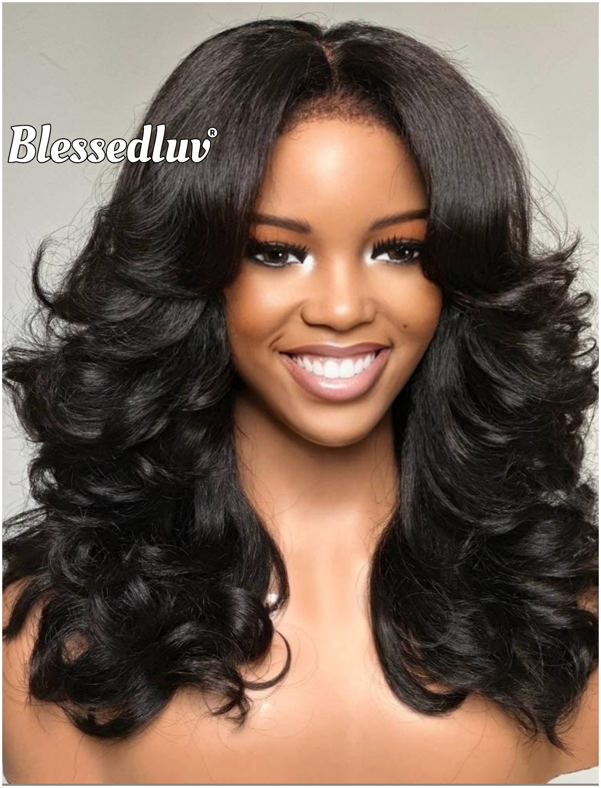 Mary - 4c Texture Ventilated Kinky Wig-Blessedluv.com-Brazilianweave.com