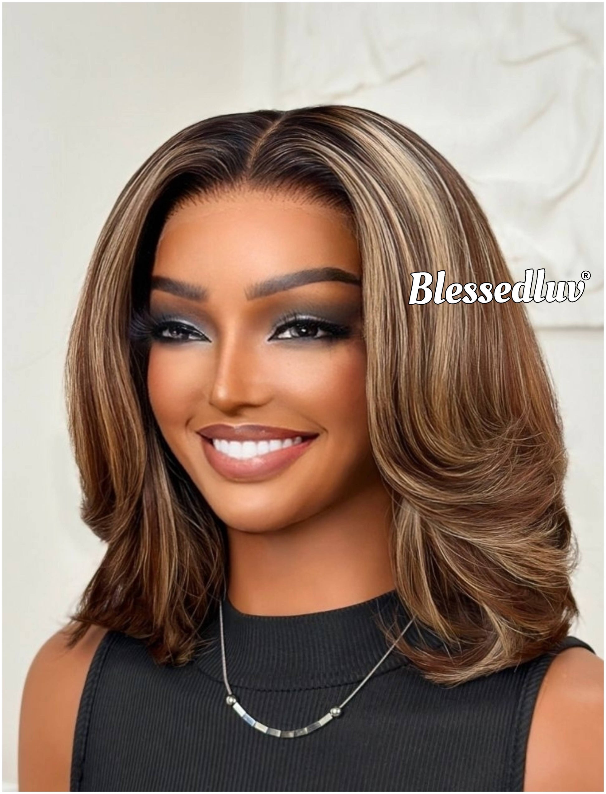 Mari – Balayage Glueless Layered HD 7x5 Closure Lace Wig, Ready to Wear-Blessedluv.com-Brazilianweave.com