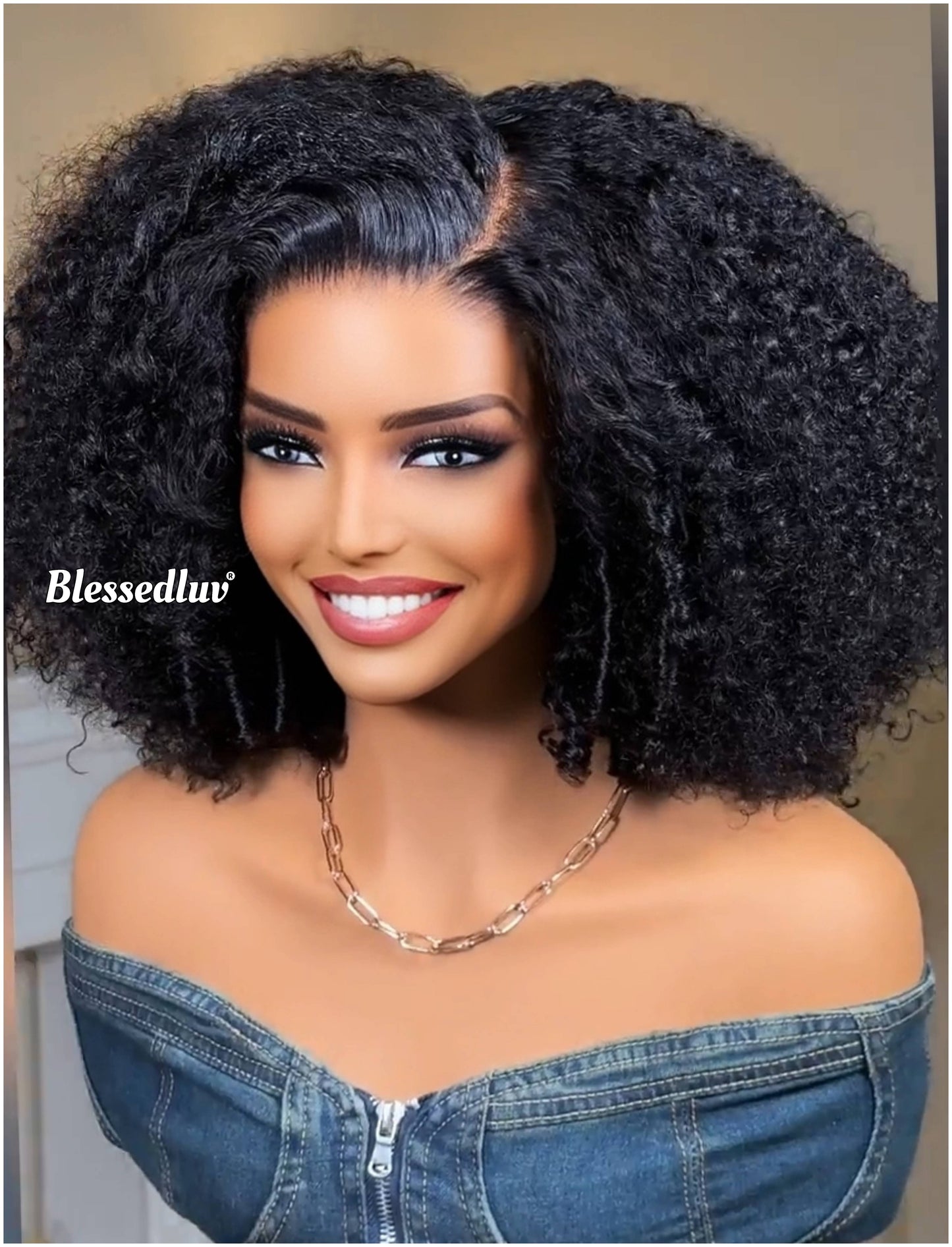 Bianca - 300% Density 4C Textured Ventilated Wig-Blessedluv.com-Brazilianweave.com