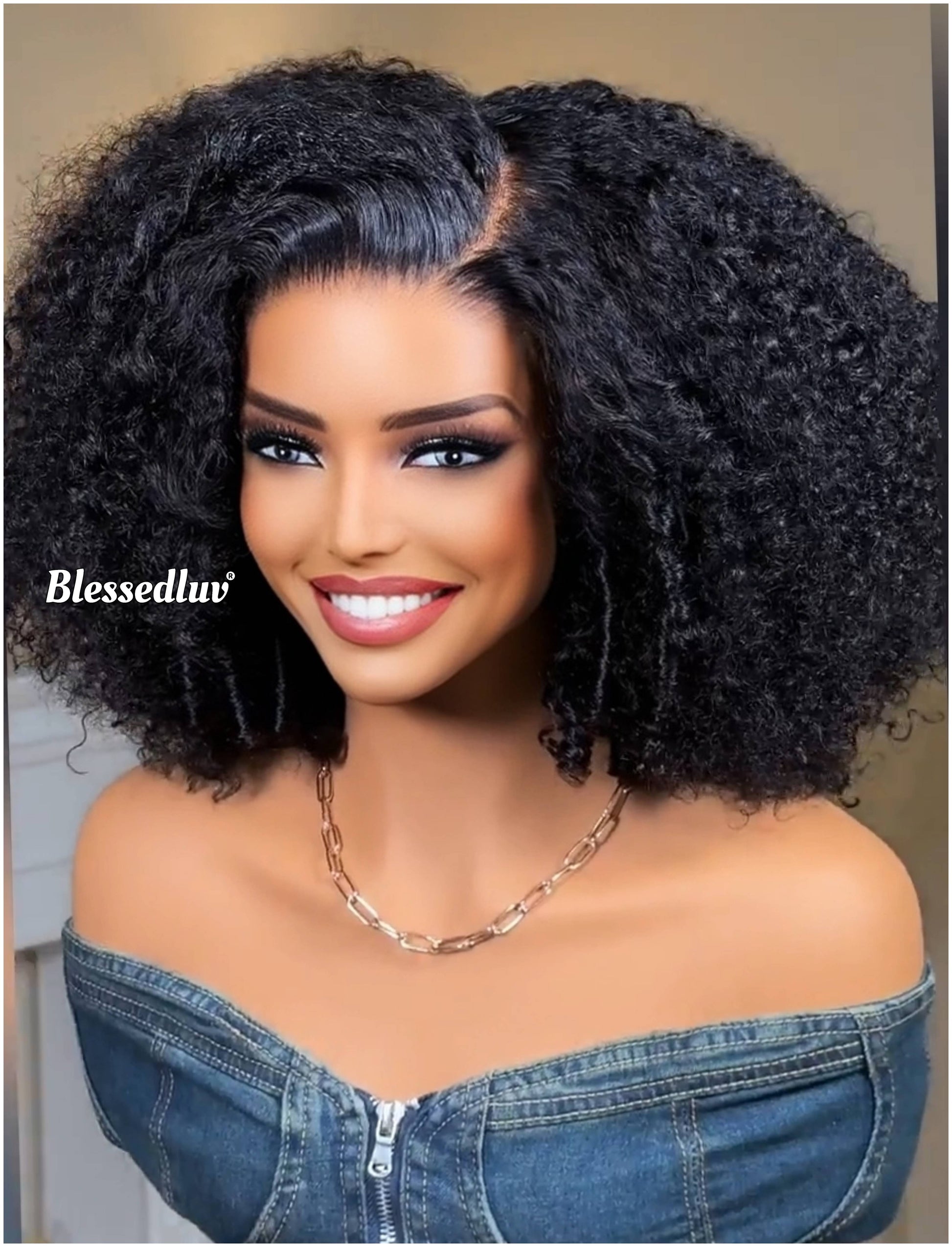 Bianca - 300% Density 4C Textured Ventilated Wig-Blessedluv.com-Brazilianweave.com