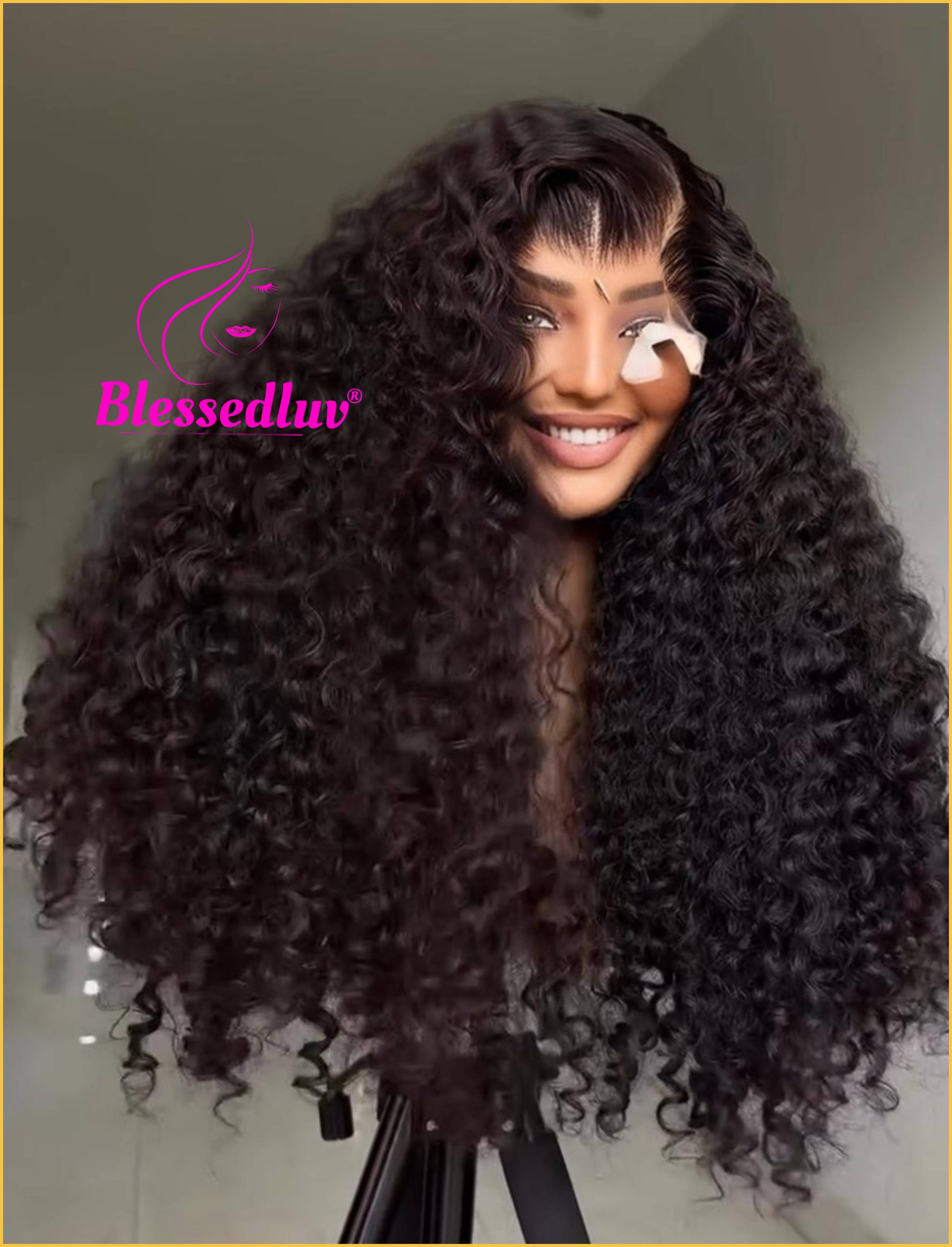 Destiny - Eurasian Curls Luxury Super Double Drawn Wig - 24 inch-Blessedluv.com-Brazilianweave.com
