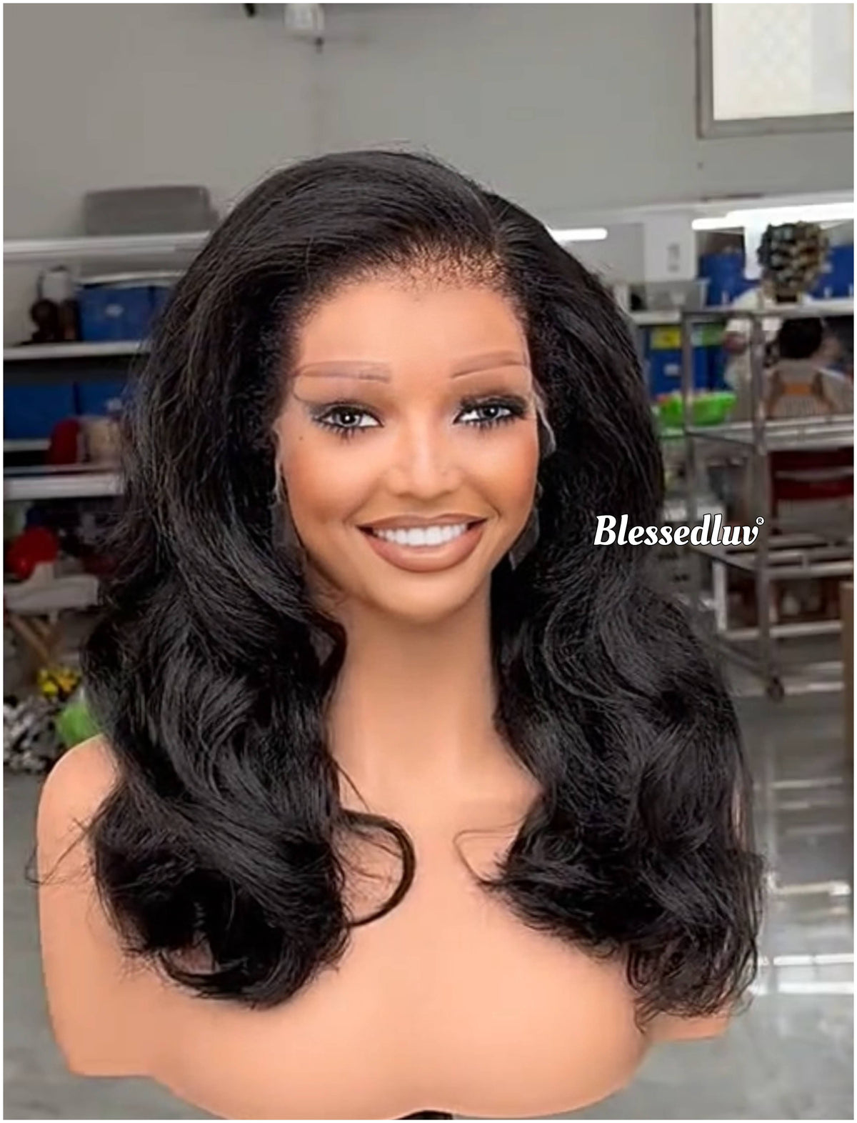 Robin – Textured Wavy Wig | Choose Lagos Hairline or Standard Hairline-Wig-Blessedluv.com-Brazilianweave.com