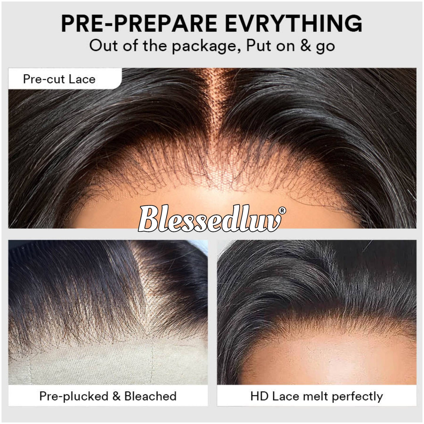 May – Layered Bouncy Curls Glueless HD 5x5 Closure Lace Wig, Ready to Wear-Blessedluv.com-Brazilianweave.com