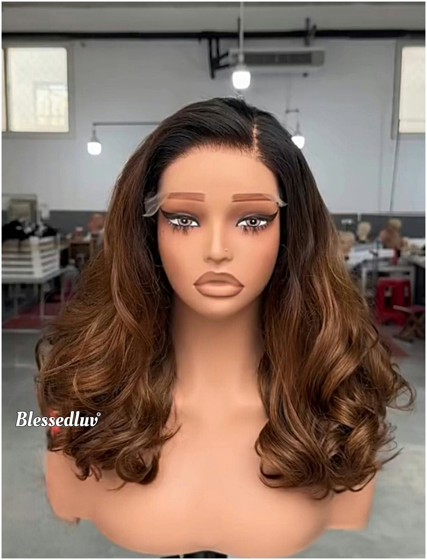 Alisha – Light Brown Shade Custom Wig | Choose Lagos or Standard Hairline