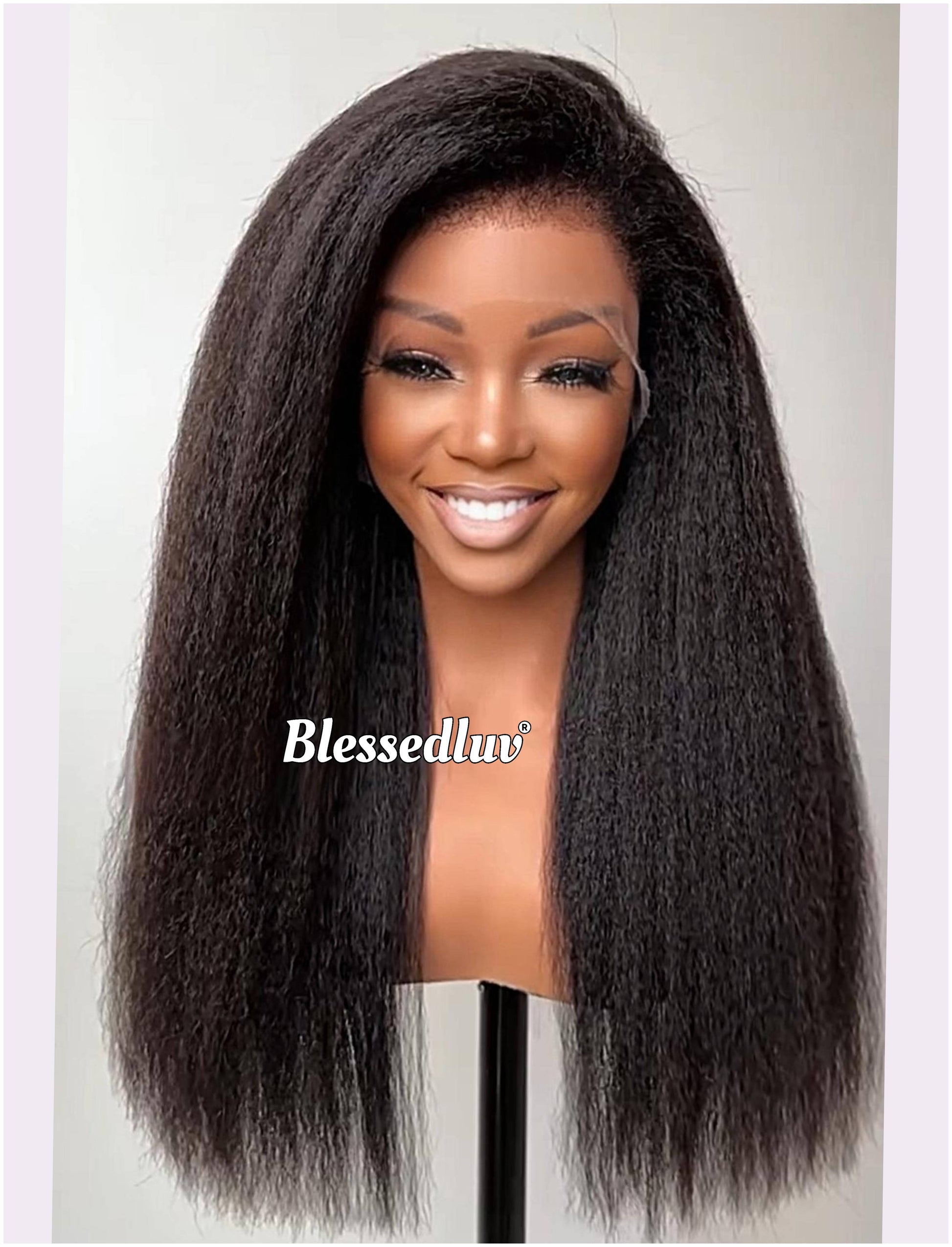 Yasmin - Texture Edges Ventilated Kinky Wig-Blessedluv.com-Brazilianweave.com
