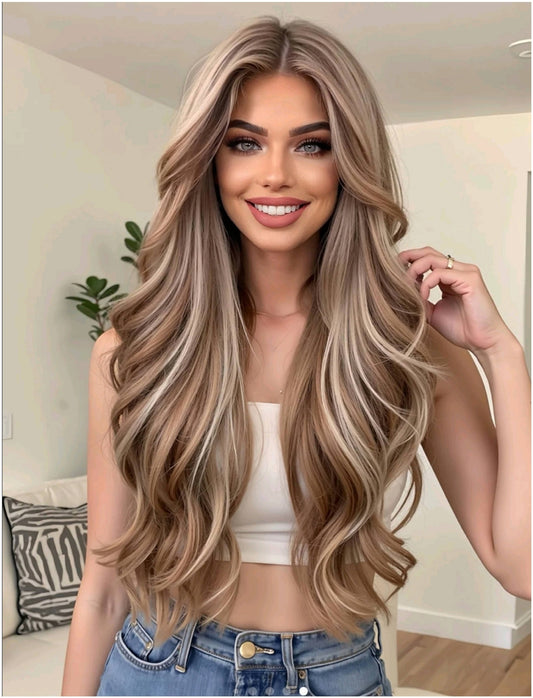 Claire – Premium Human Hair Blend Wig-Wig-Blessedluv.com-Brazilianweave.com