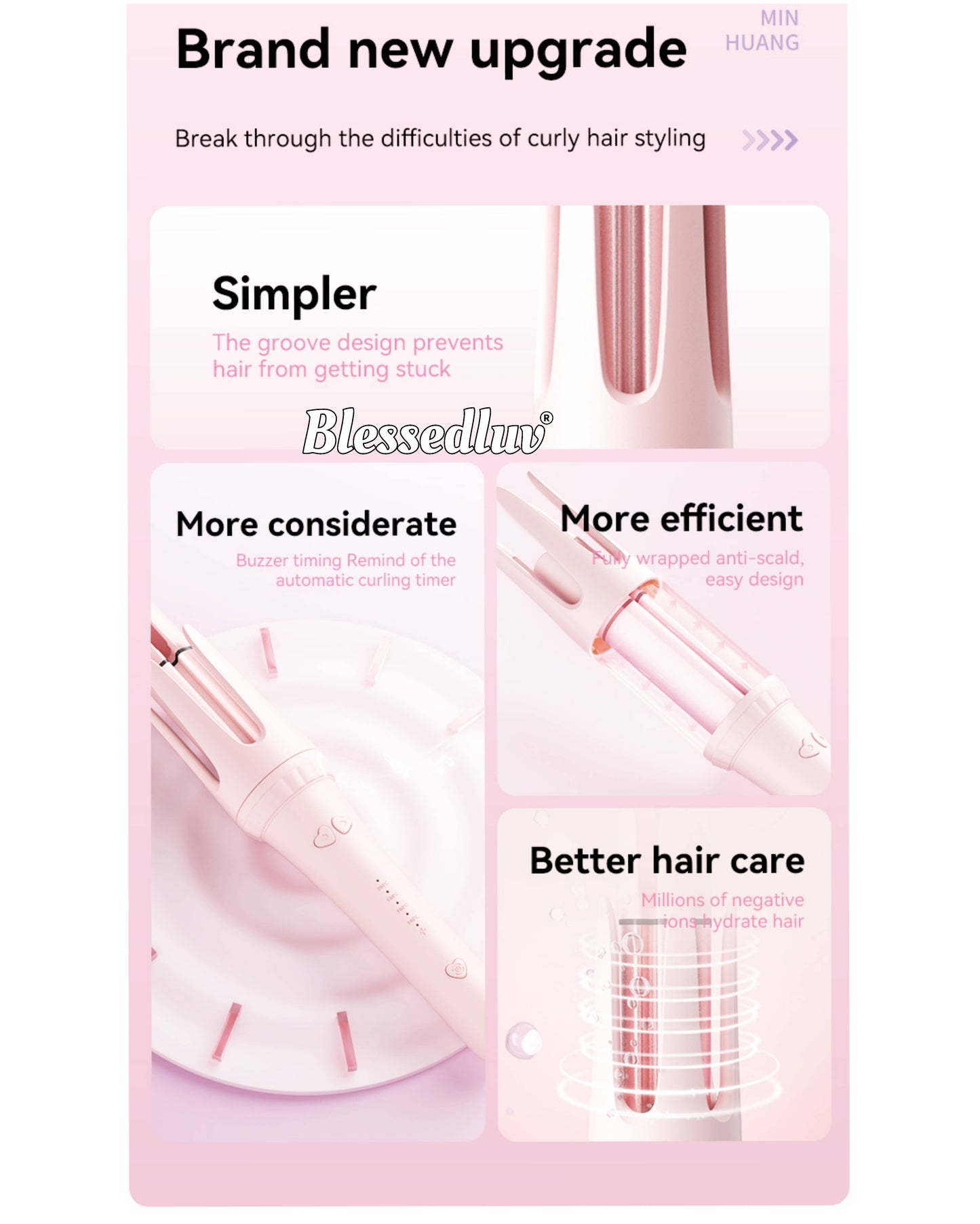 Automatic Curling Iron-Blessedluv.com-Brazilianweave.com