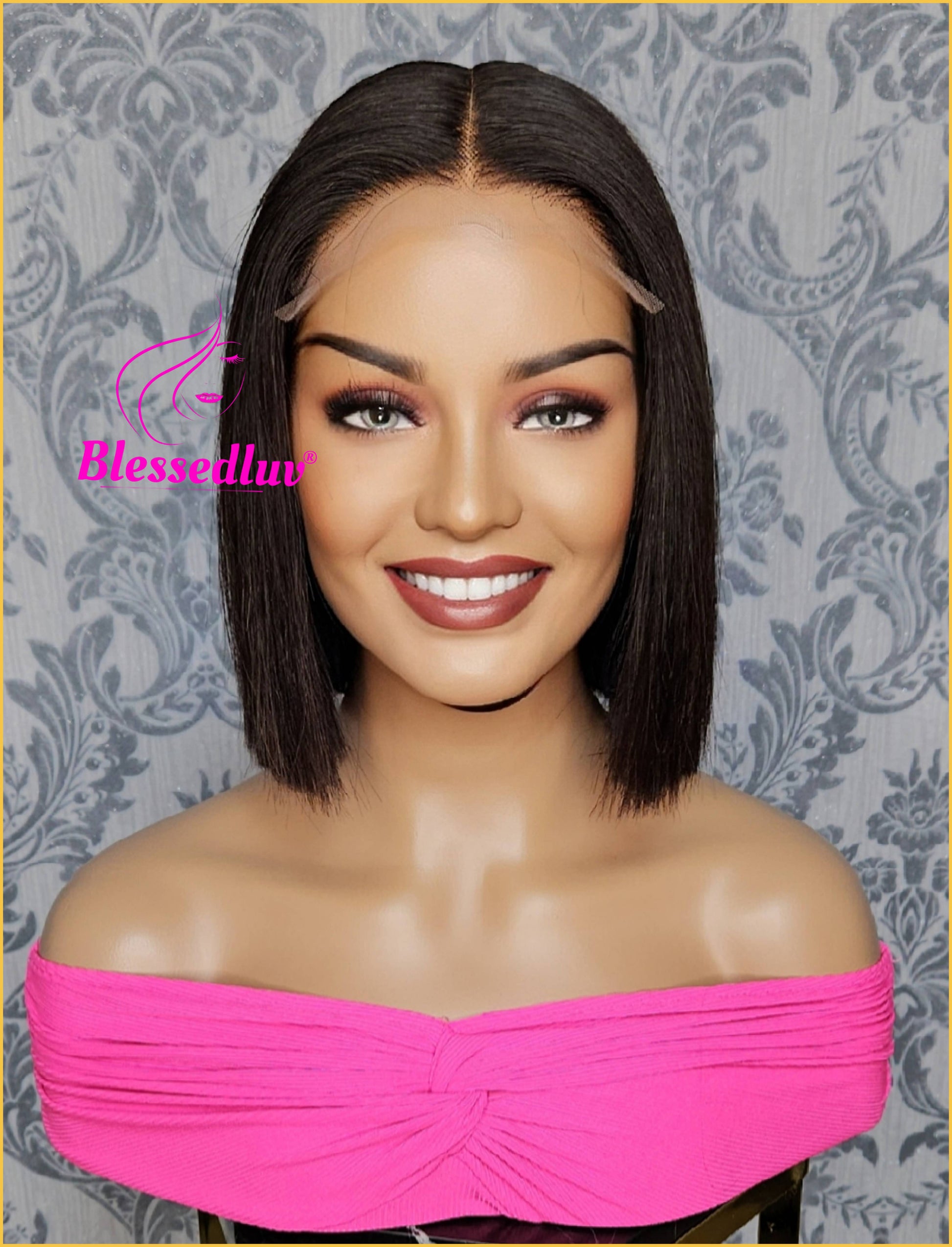 Christy - Lace Frontal Bob Wig-Wig-Blessedluv.com-Brazilianweave.com