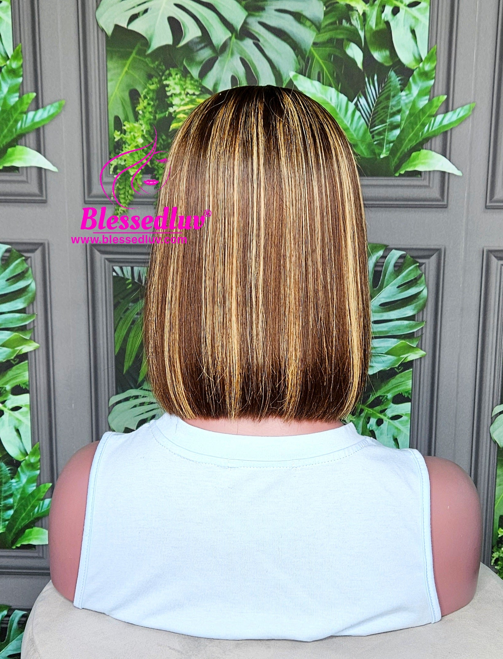 Shine - Glueless Highlights HD Closure Wig SALE-Wig-Blessedluv.com-Brazilianweave.com