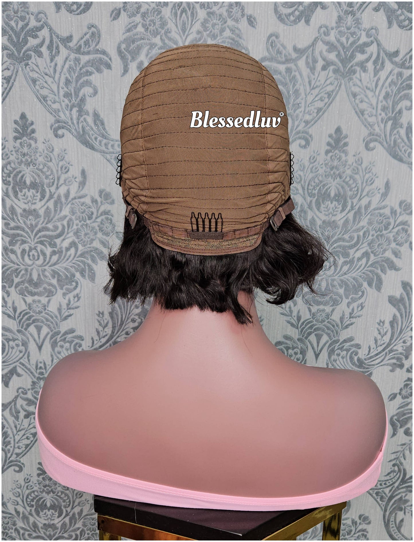 Rachel - Silky Yaki Glueless Lace Frontal Wig-Wig-Blessedluv.com-Brazilianweave.com