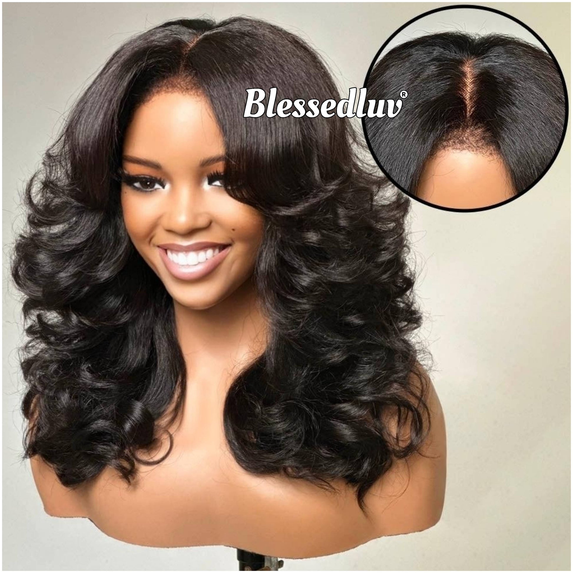 Mary - 4c Texture Ventilated Kinky Wig-Blessedluv.com-Brazilianweave.com