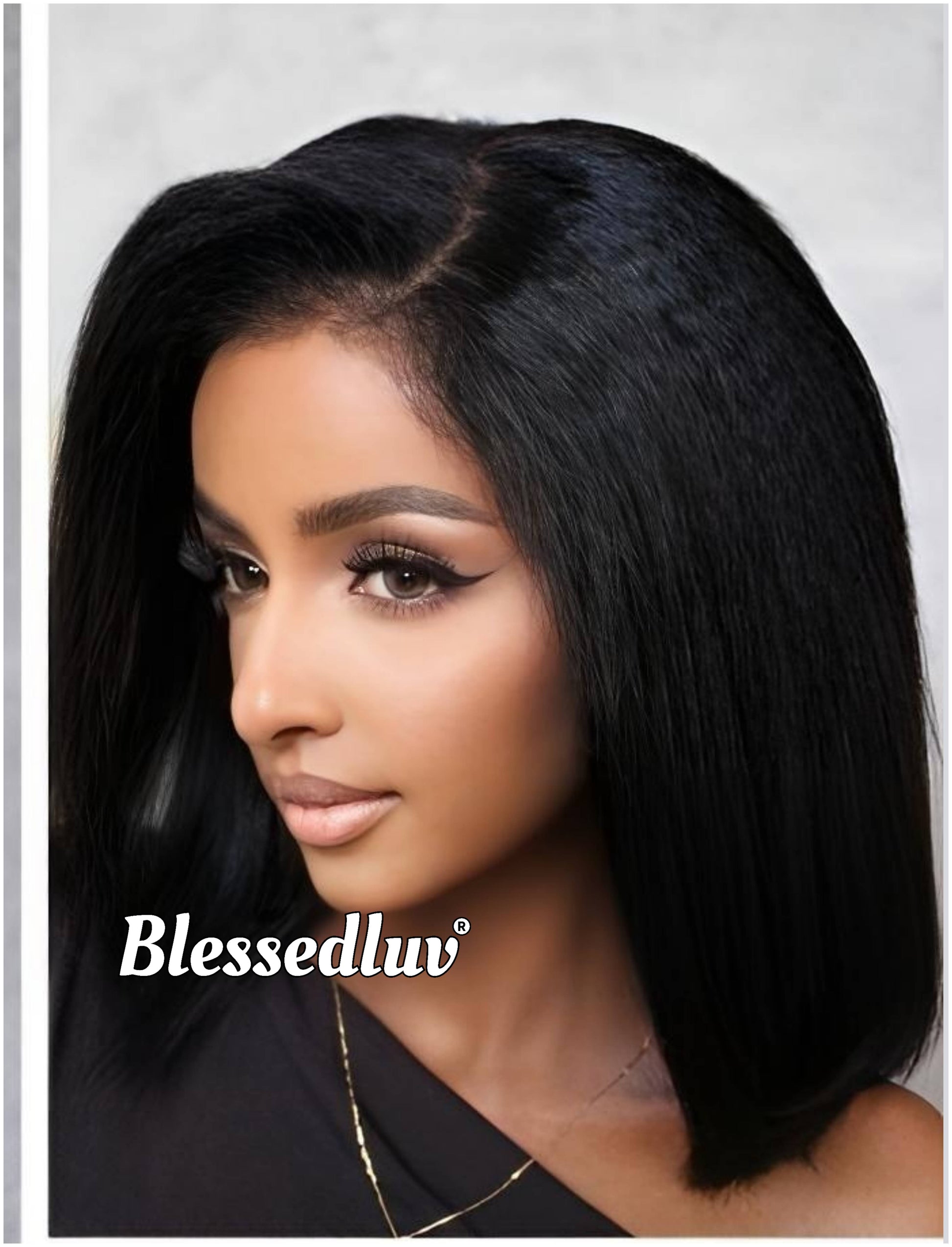 Maryam - 4C Texture Ventilated Bob Wig-Blessedluv.com-Brazilianweave.com