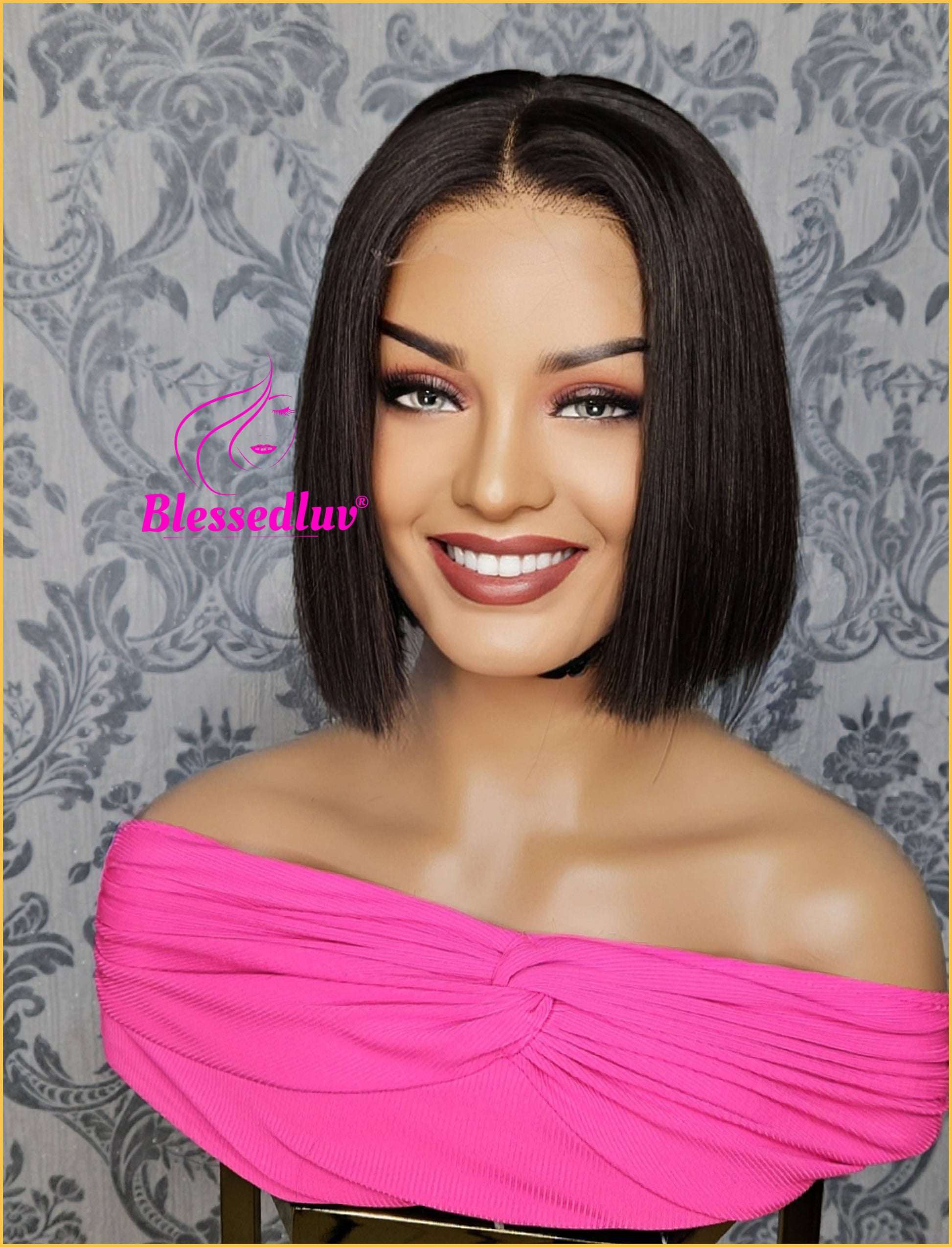 Kay - 4x4 Double Drawn Lace Glueless Closure HD Wig SALE-Wig-Blessedluv.com-Brazilianweave.com