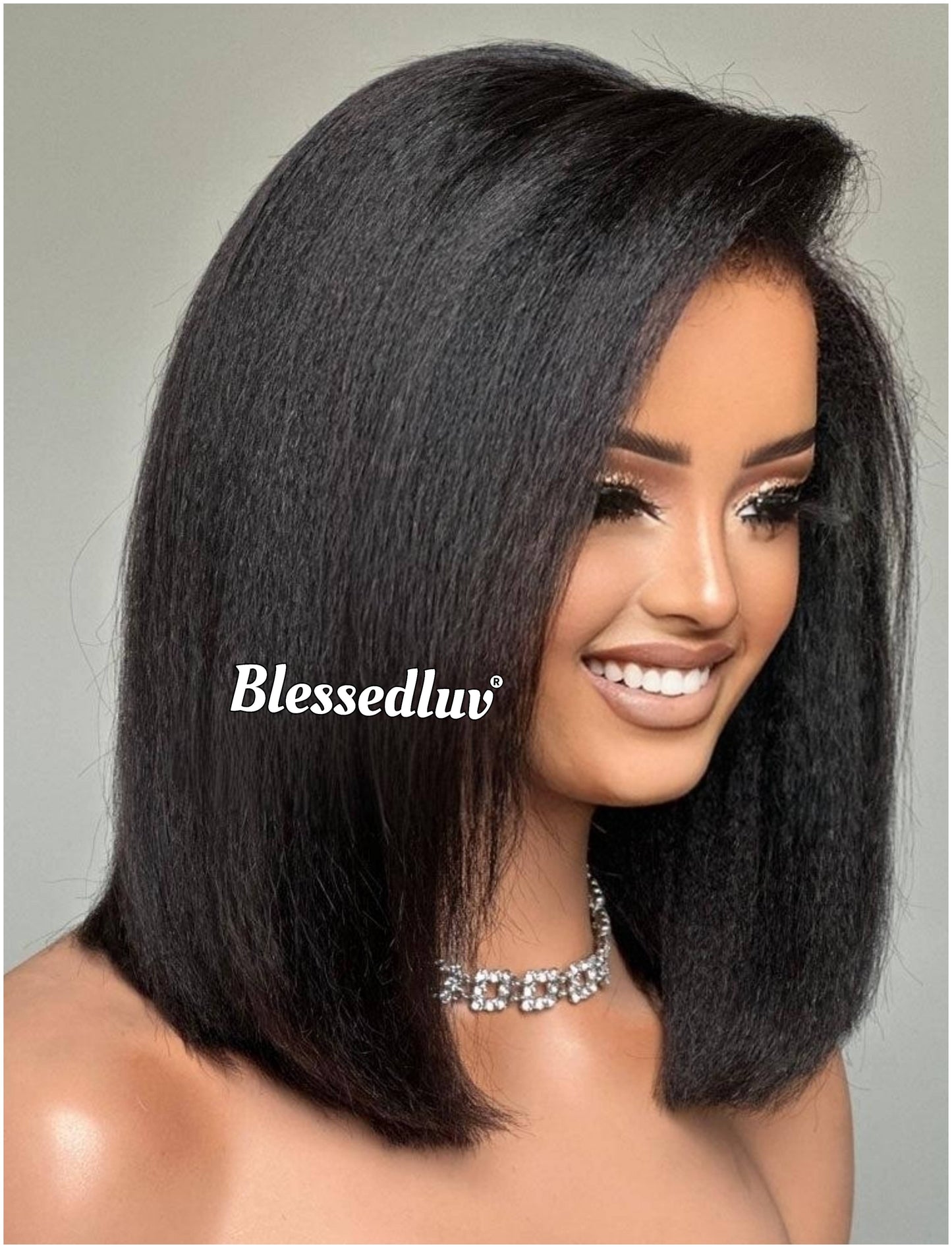 Maryam - 4C Texture Ventilated Bob Wig-Blessedluv.com-Brazilianweave.com