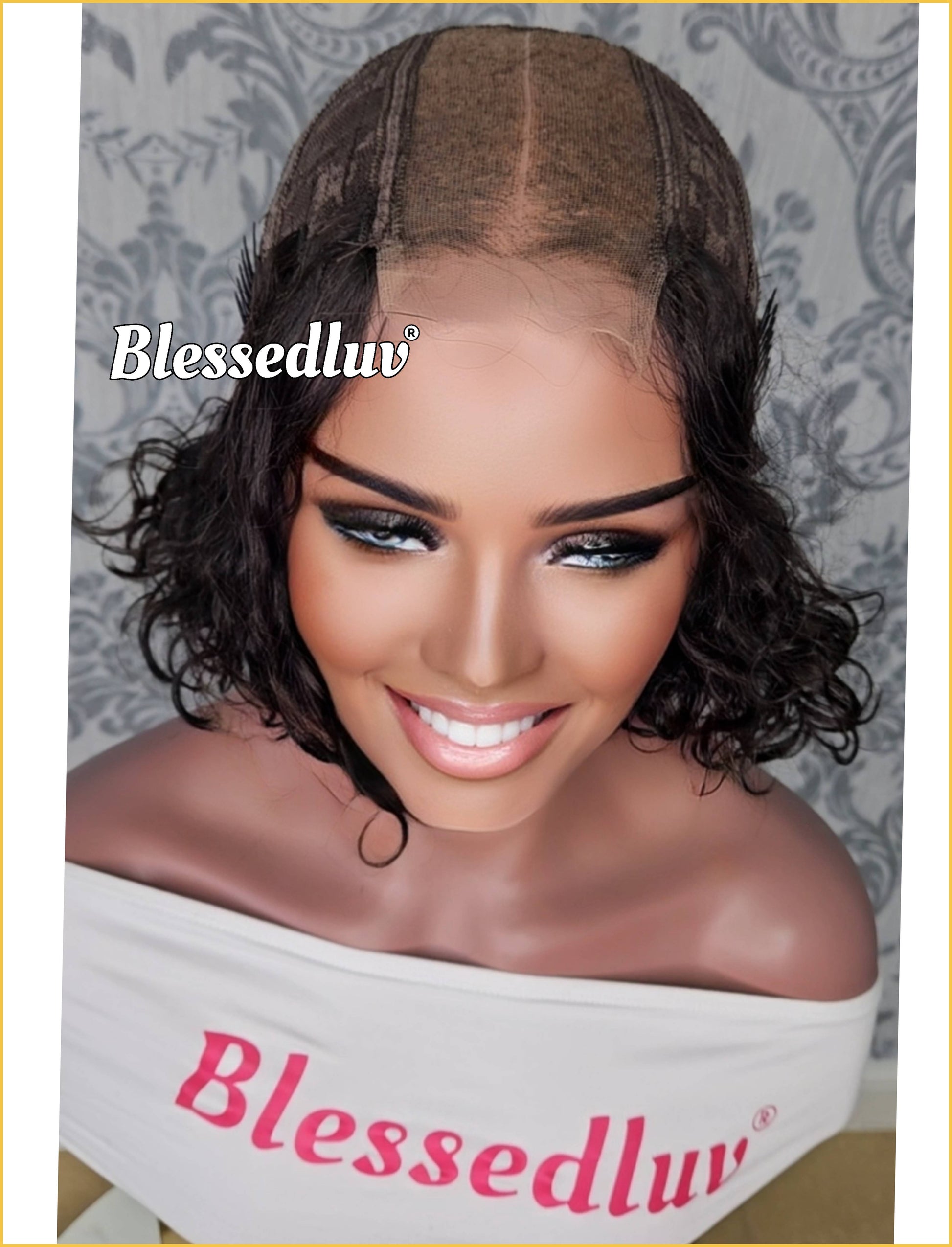 Eleanor - HD Lace Curly Closure Wig-WIG-Blessedluv.com-Brazilianweave.com