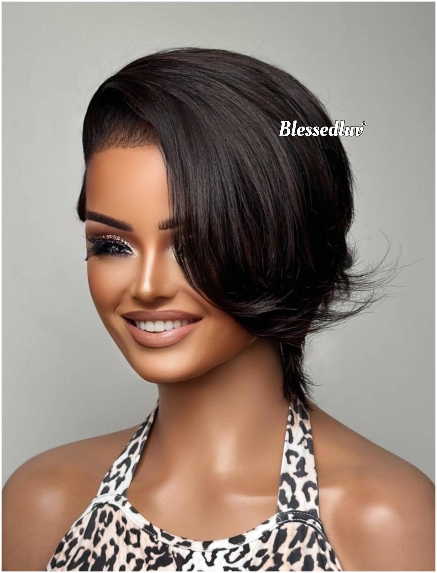 Alexis  – Pixie Cut Glueless Full Lace Wig, Ready to Wear