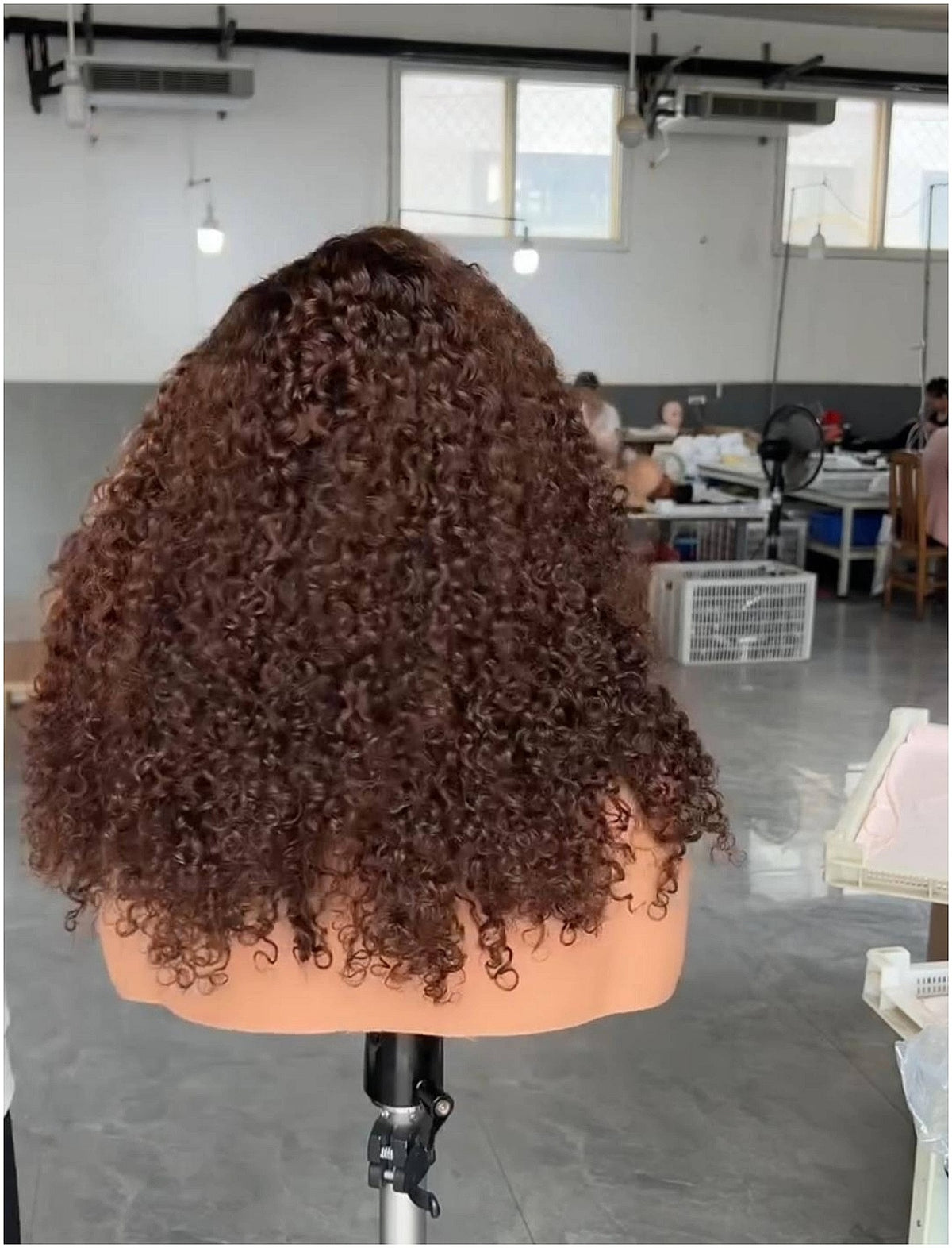 Lorri - Ombré Curly Texture Ventilated Kinky Wig / Choose Lagos Hairline or Standard Hairline-Blessedluv.com-Brazilianweave.com