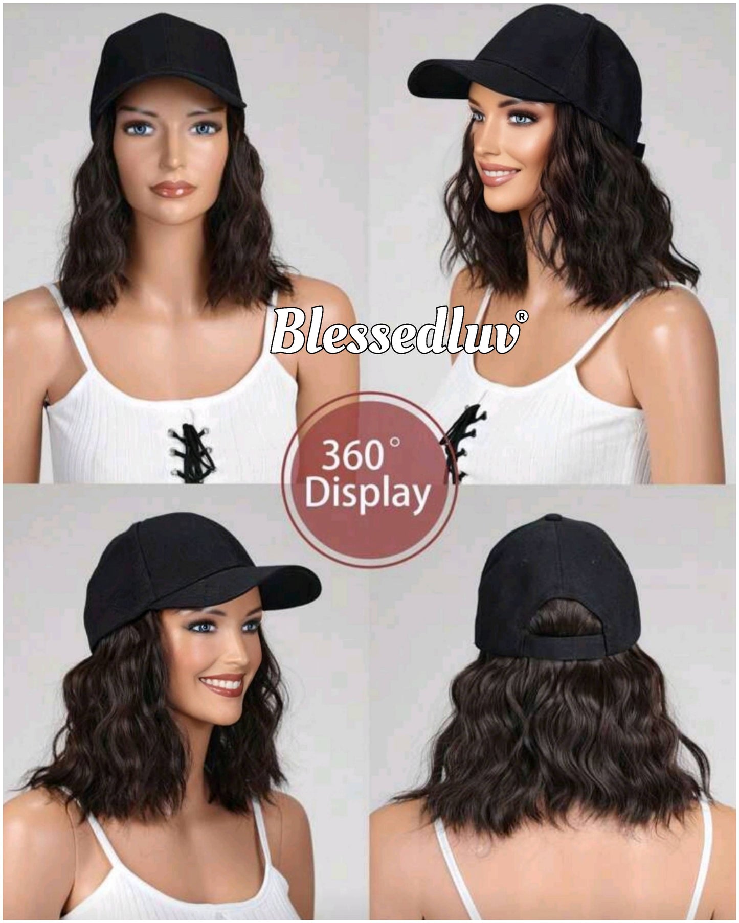 Melody Cap Wig - Synthetic Hair-WIG-Blessedluv.com-Brazilianweave.com