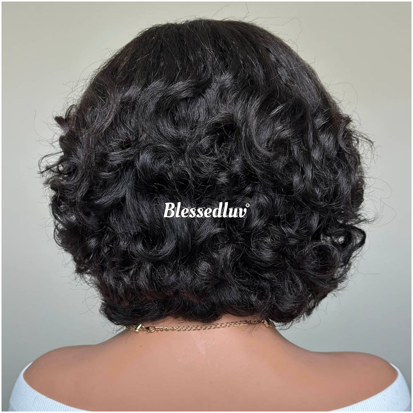 Isha - 4C Texture Bouncy Curl Ventilated Wig-Blessedluv.com-Brazilianweave.com