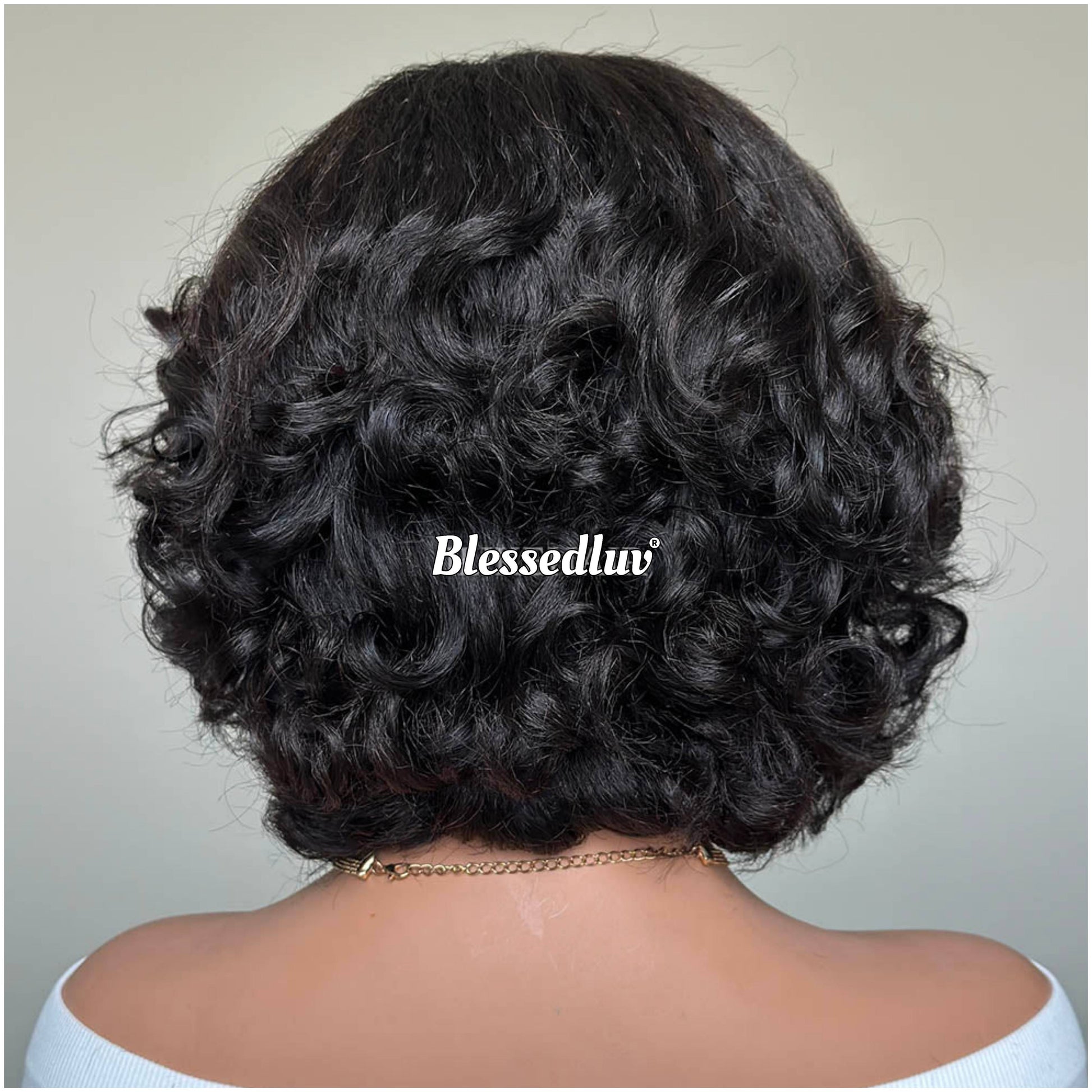 Isha - 4C Texture Bouncy Curl Ventilated Wig-Blessedluv.com-Brazilianweave.com