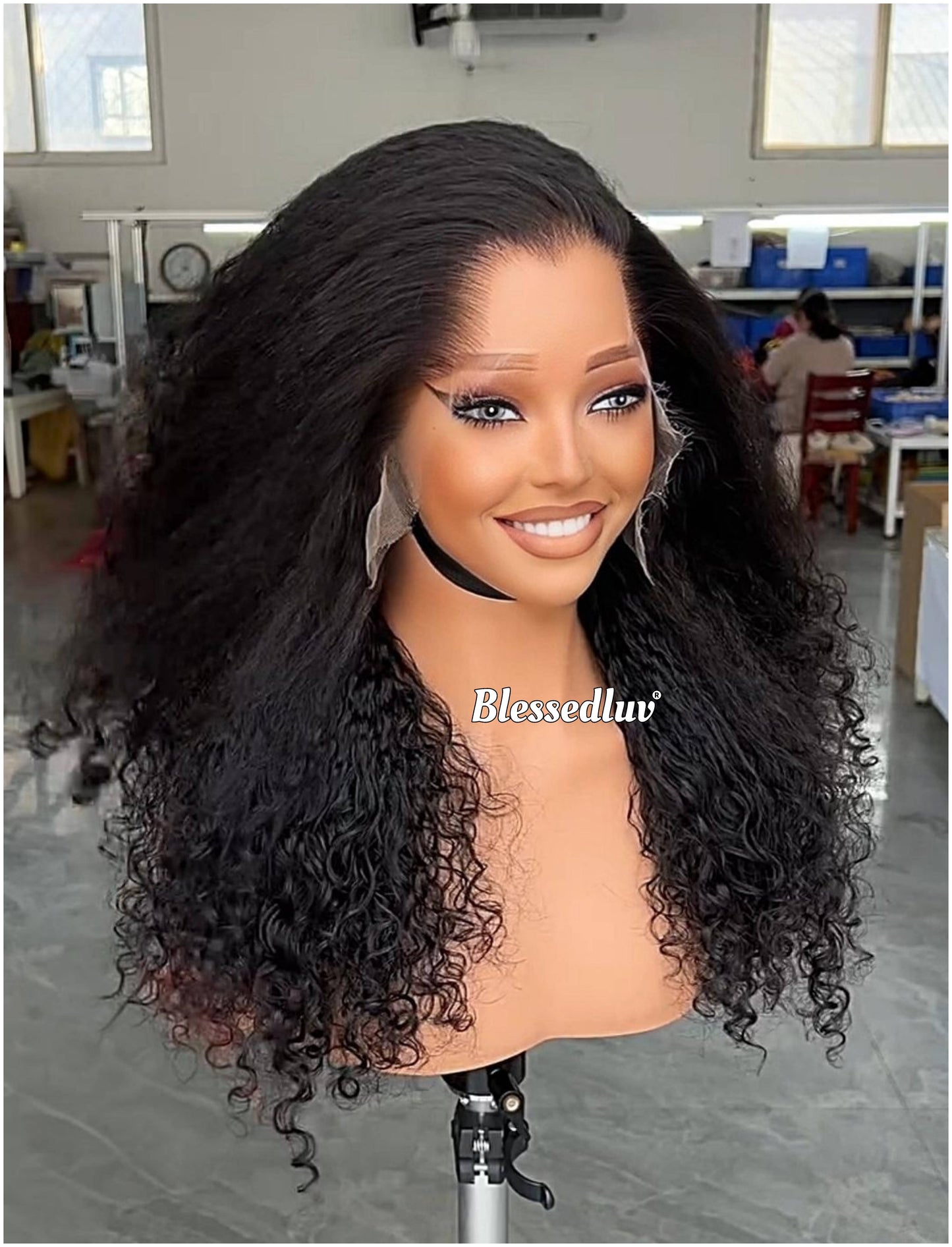 Dinis – HD Textured Curly Wig | Choose Lagos or Standard Hairline-Wig-Blessedluv.com-Brazilianweave.com