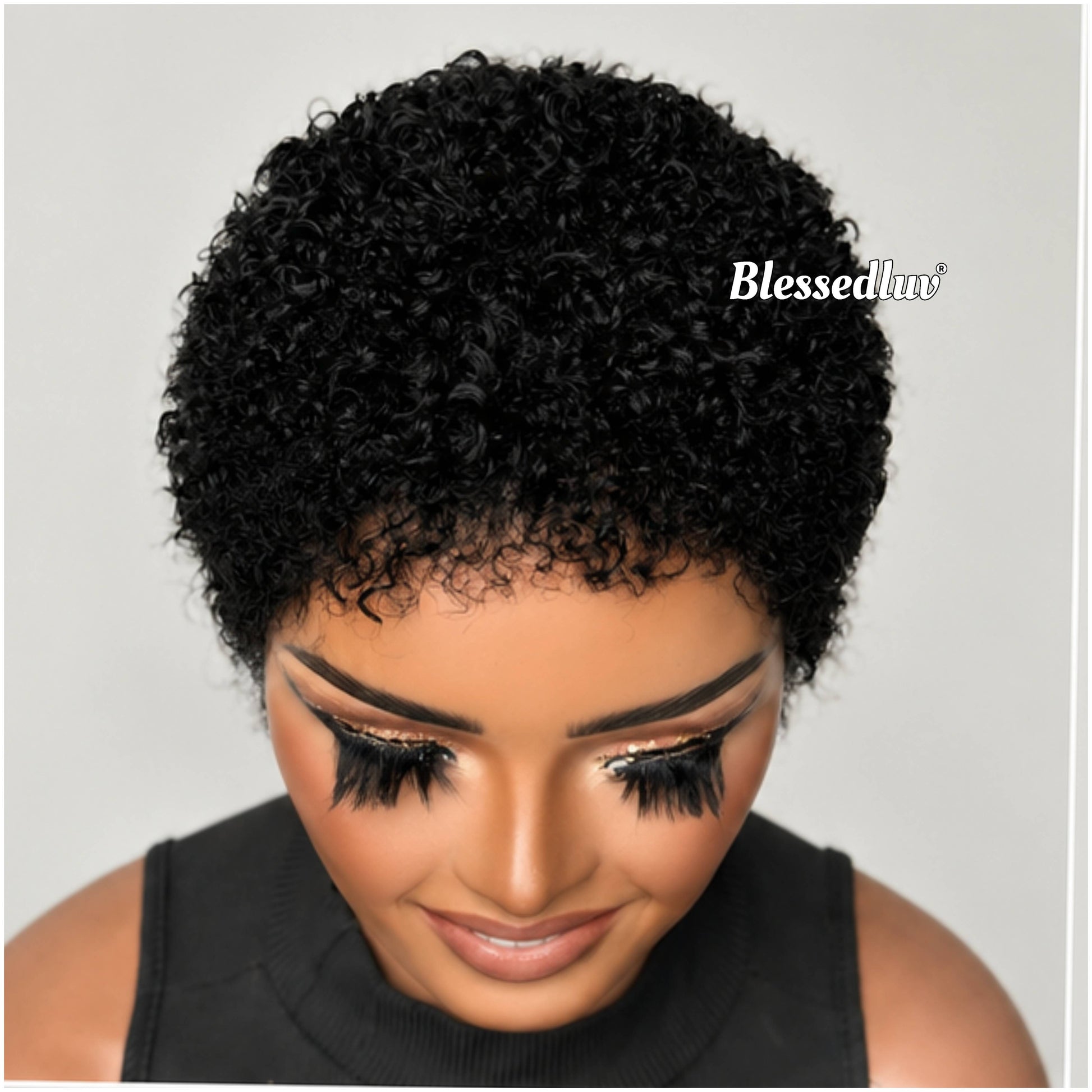 Drine – Pixie Cut No Lace Glueless, Ready to Wear-Blessedluv.com-Brazilianweave.com