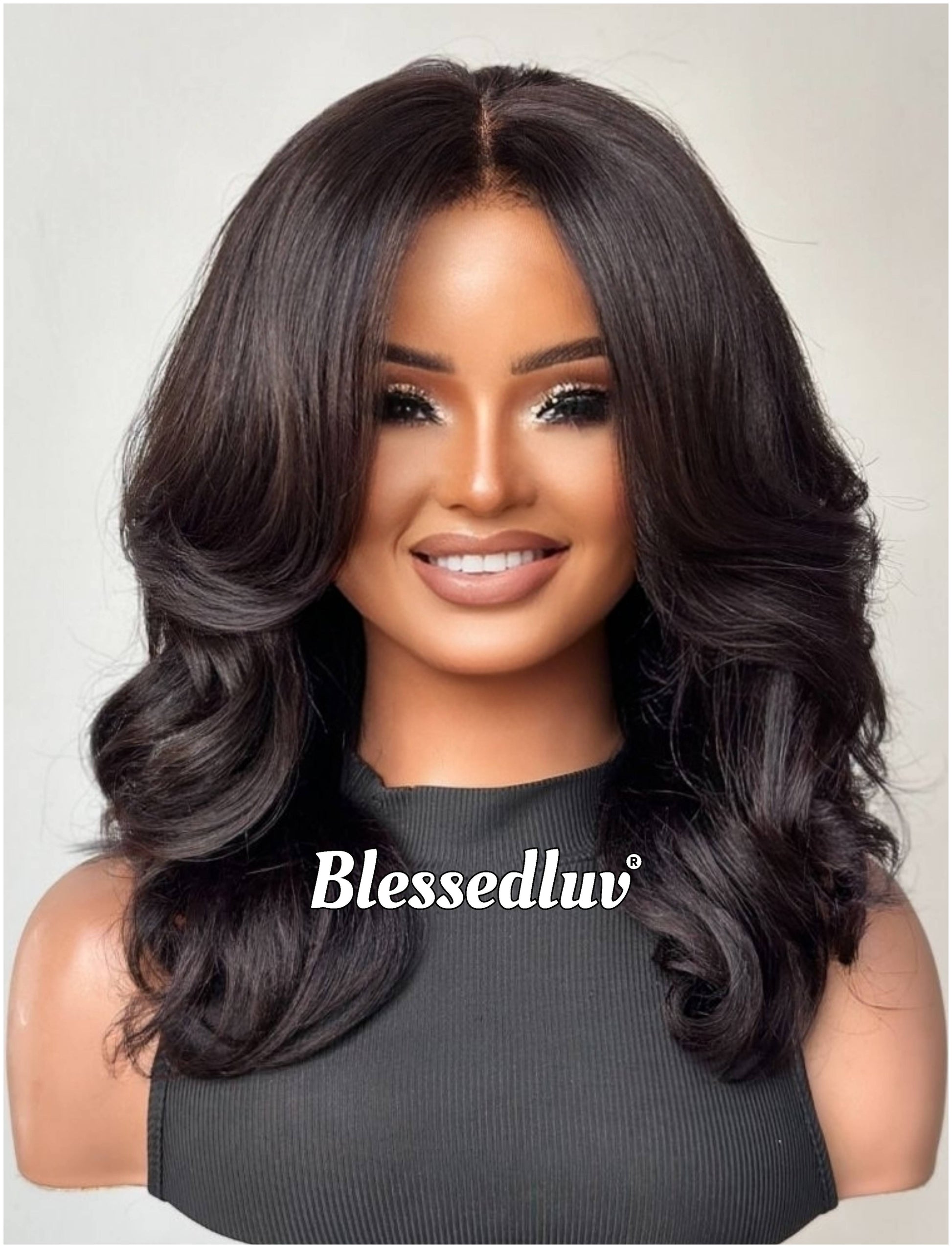 Debbie - Yaki Texture Glueless Wig-Blessedluv.com-Brazilianweave.com
