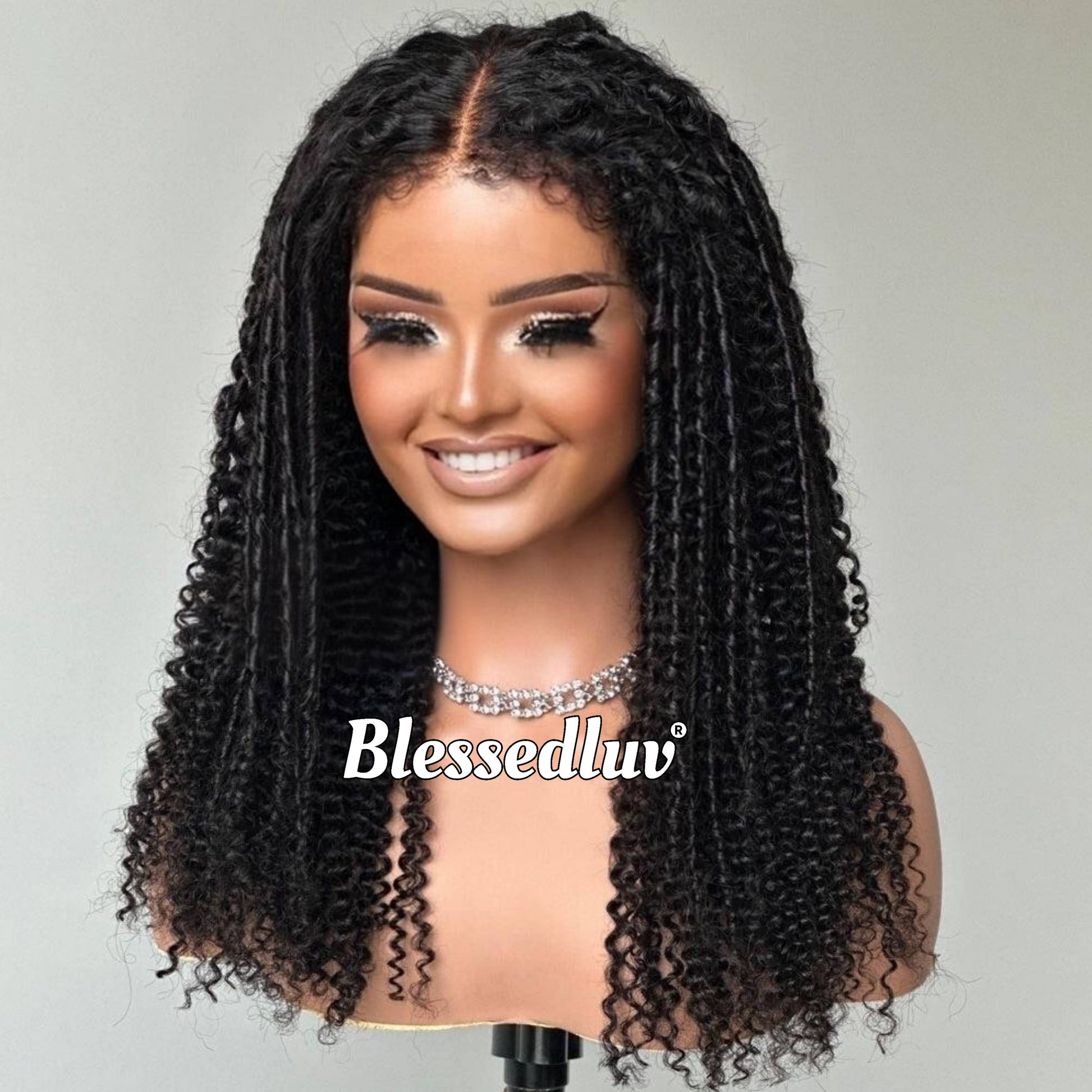 Ngozi - 3C Texture Ventilated Kinky Wig-Blessedluv.com-Brazilianweave.com