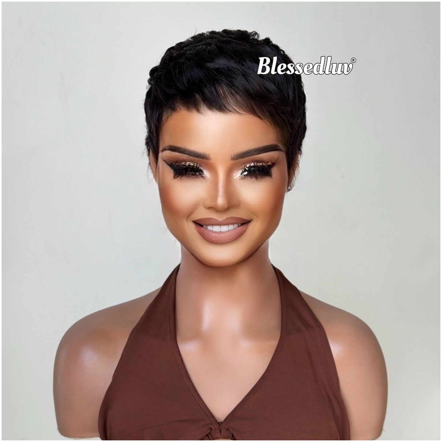 Jada – Pixie Cut Glueless Full Lace Wig, Ready to Wear-Blessedluv.com-Brazilianweave.com